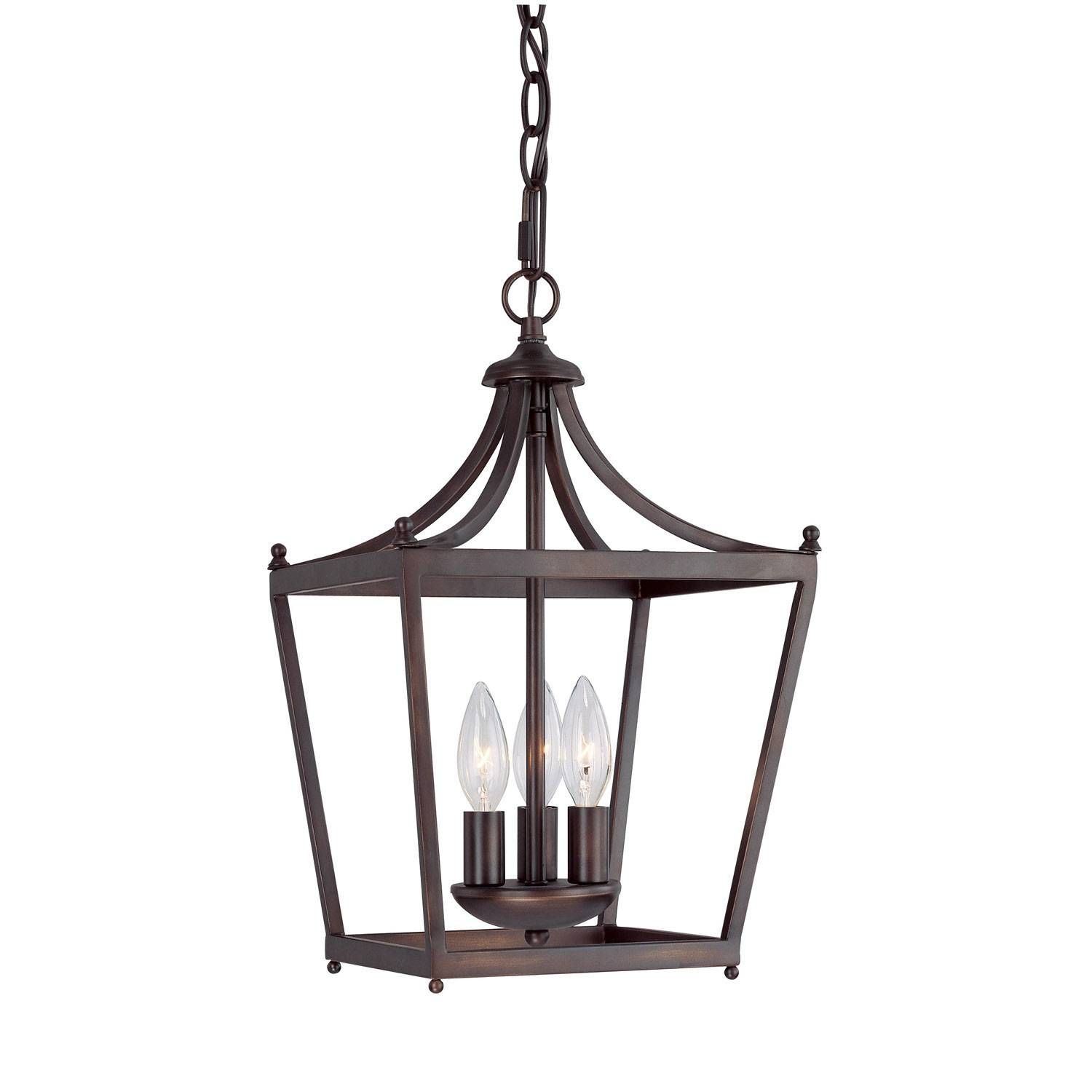 Capital Lighting Fixture Company Stanton Burnished Bronze Three Intended For Entryway Pendant Lighting (View 5 of 15)