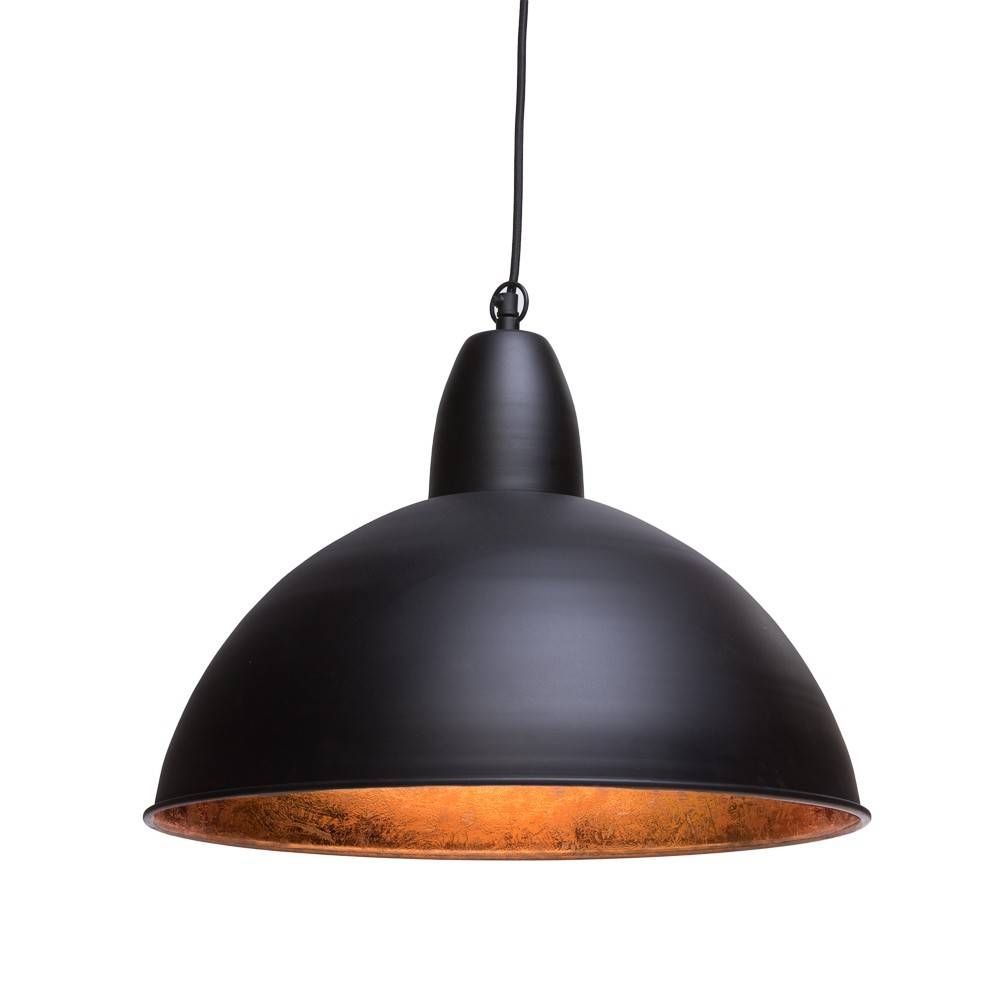 Ceiling Pendant Light In Black And Gold Throughout Black And Gold Pendant Lights (Photo 6 of 15)