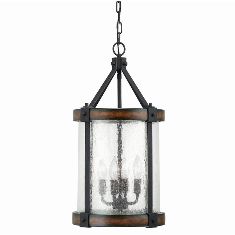 Chandeliers And Pendant Lighting In All Sizes At Lowe's With Regard To Rustic Glass Pendant Lights (Photo 13 of 15)
