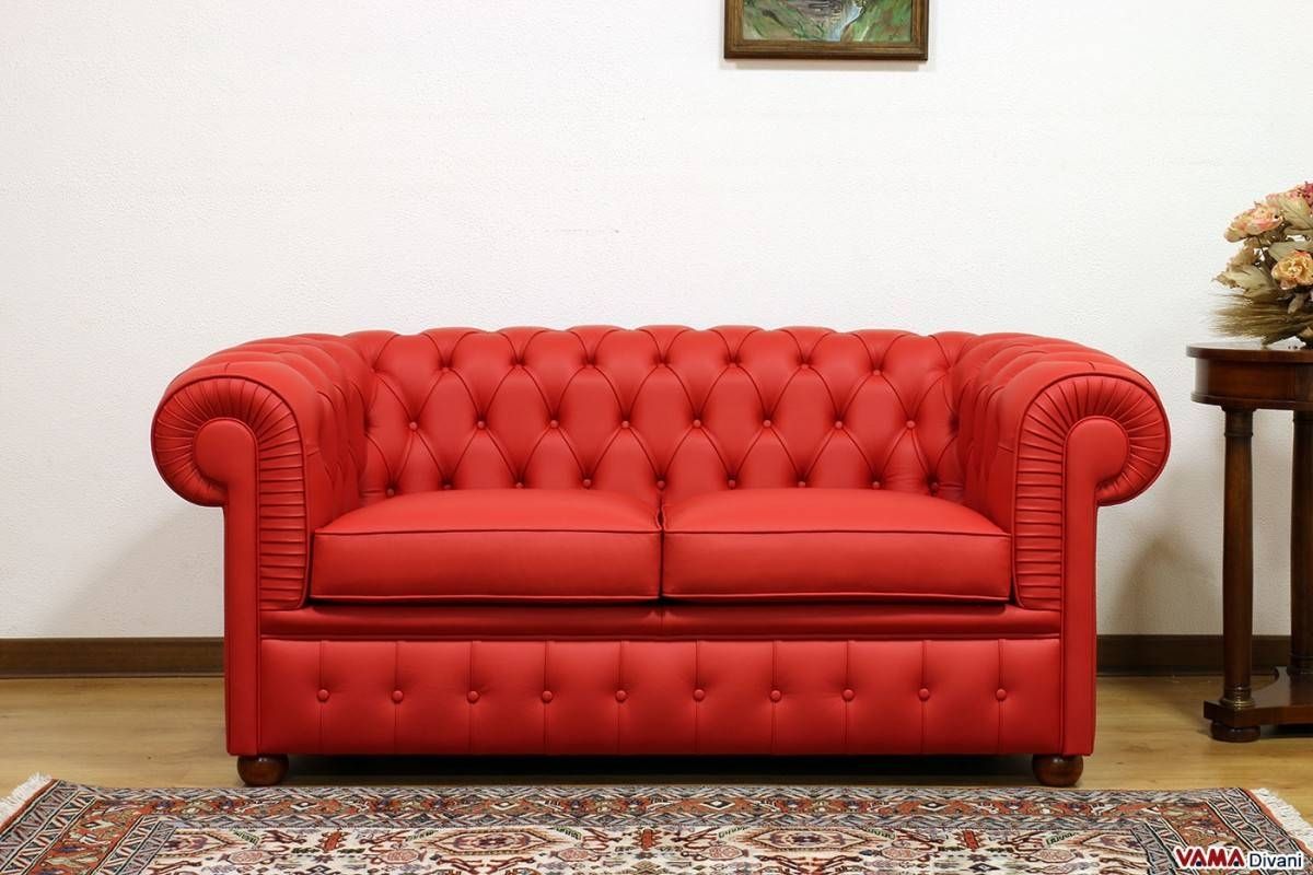 Chesterfield 2 Seater Sofa | Price, Upholstery And Dimensions Inside Red Leather Chesterfield Sofas (Photo 13 of 15)