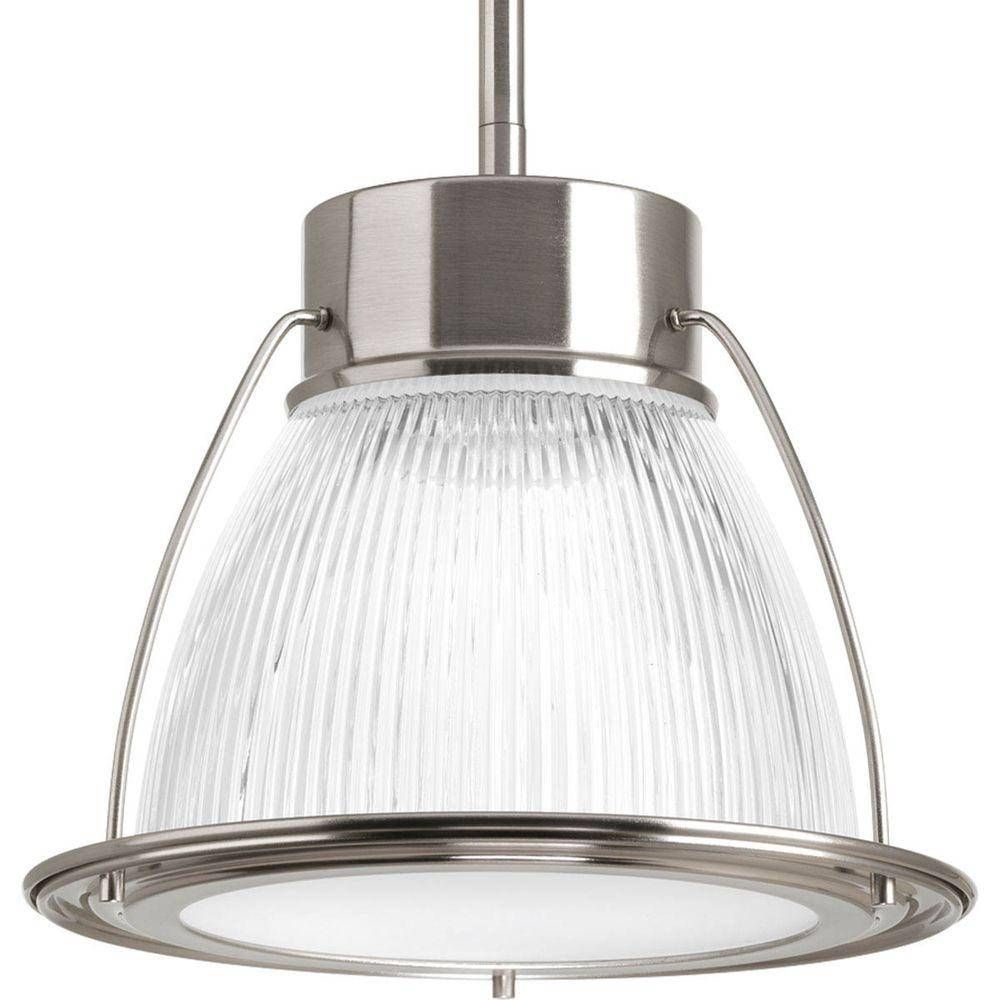 Clear – Led – Mini – Pendant Lights – Hanging Lights – The Home Depot Intended For Beach Style Pendant Lights (View 5 of 15)