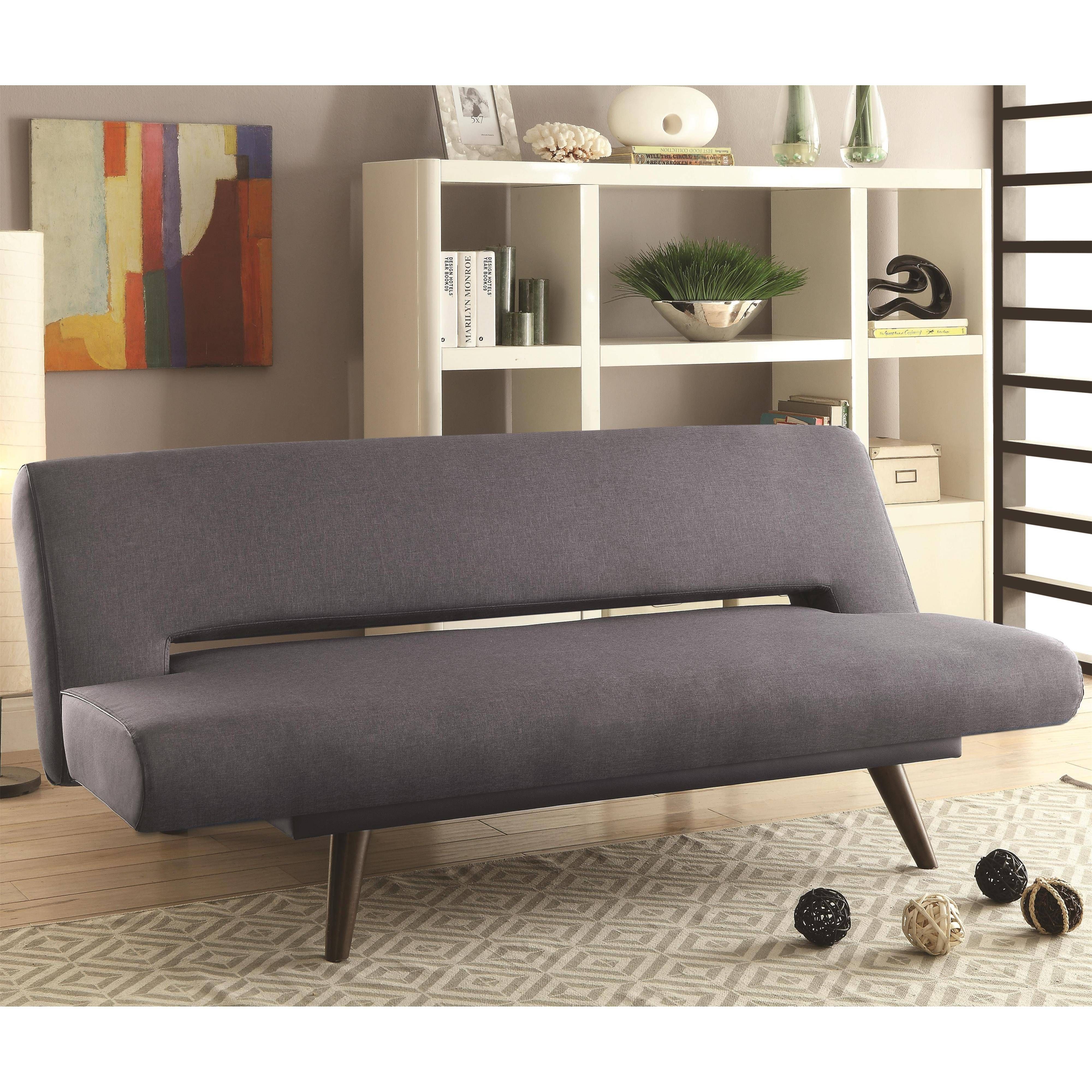 Coaster Sofa Beds And Futons – Mid Century Modern Adjustable Sofa Within Coaster Futon Sofa Beds (View 3 of 15)