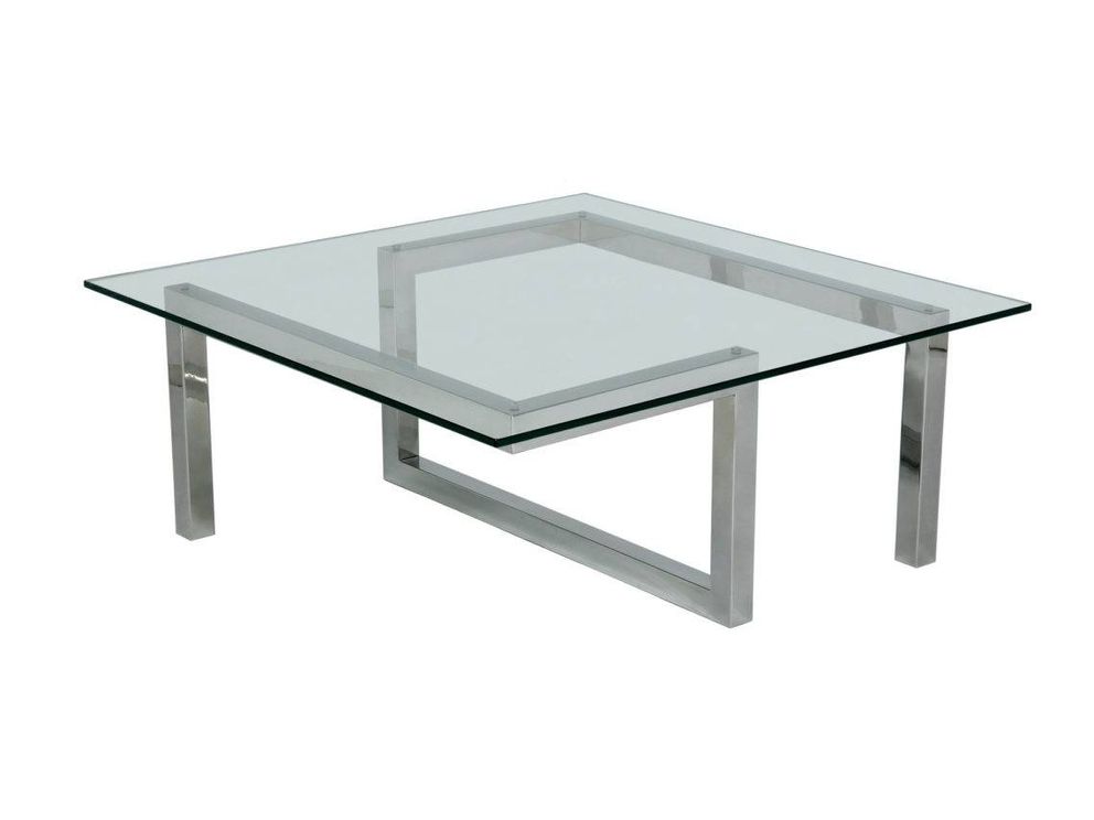 15 Ideas of Unique Glass Coffee Tables