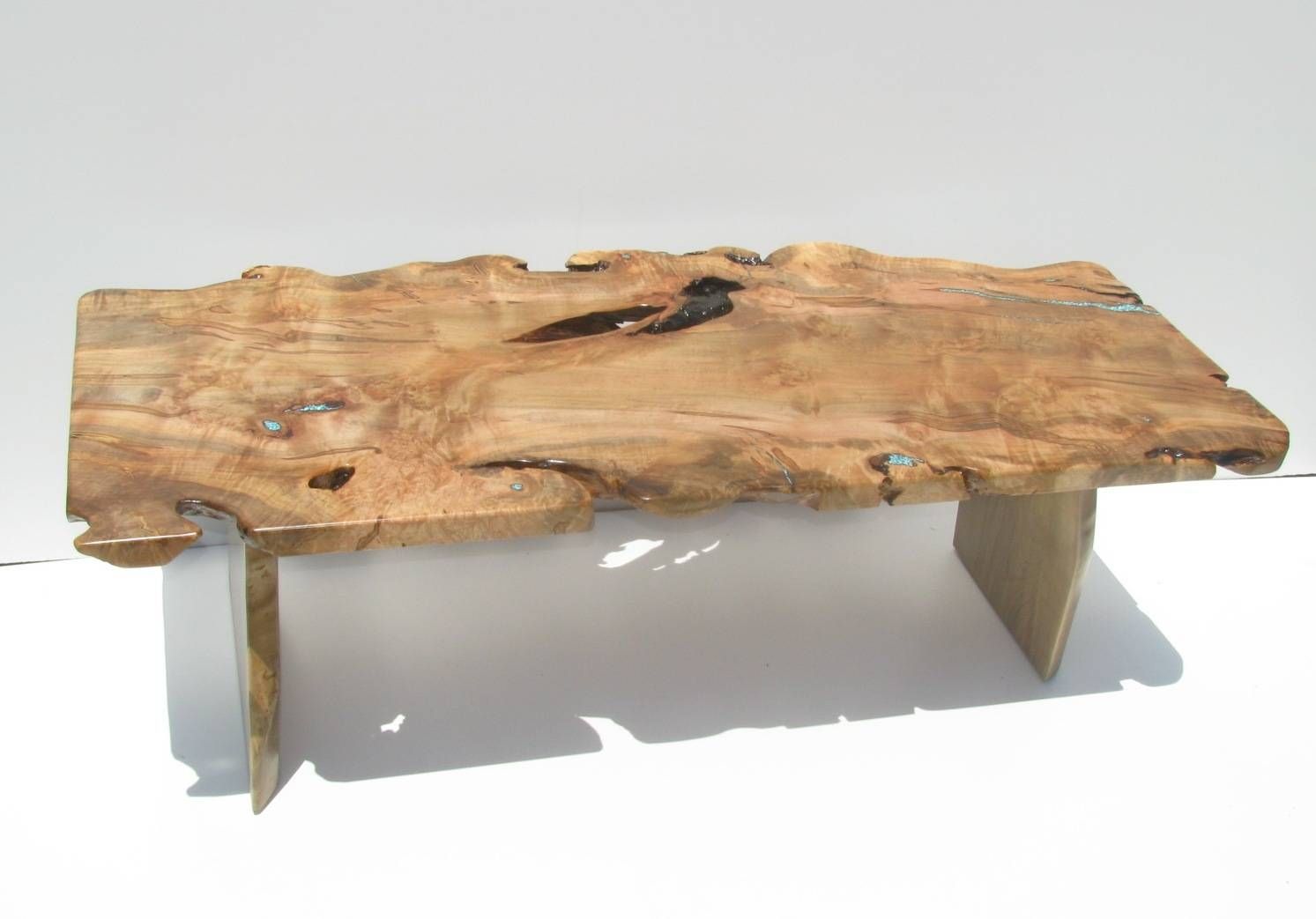 Coffee Tables Ideas: Recycle Items Natural Wood Coffee Table With Regard To Natural Wood Coffee Tables (Photo 4 of 15)
