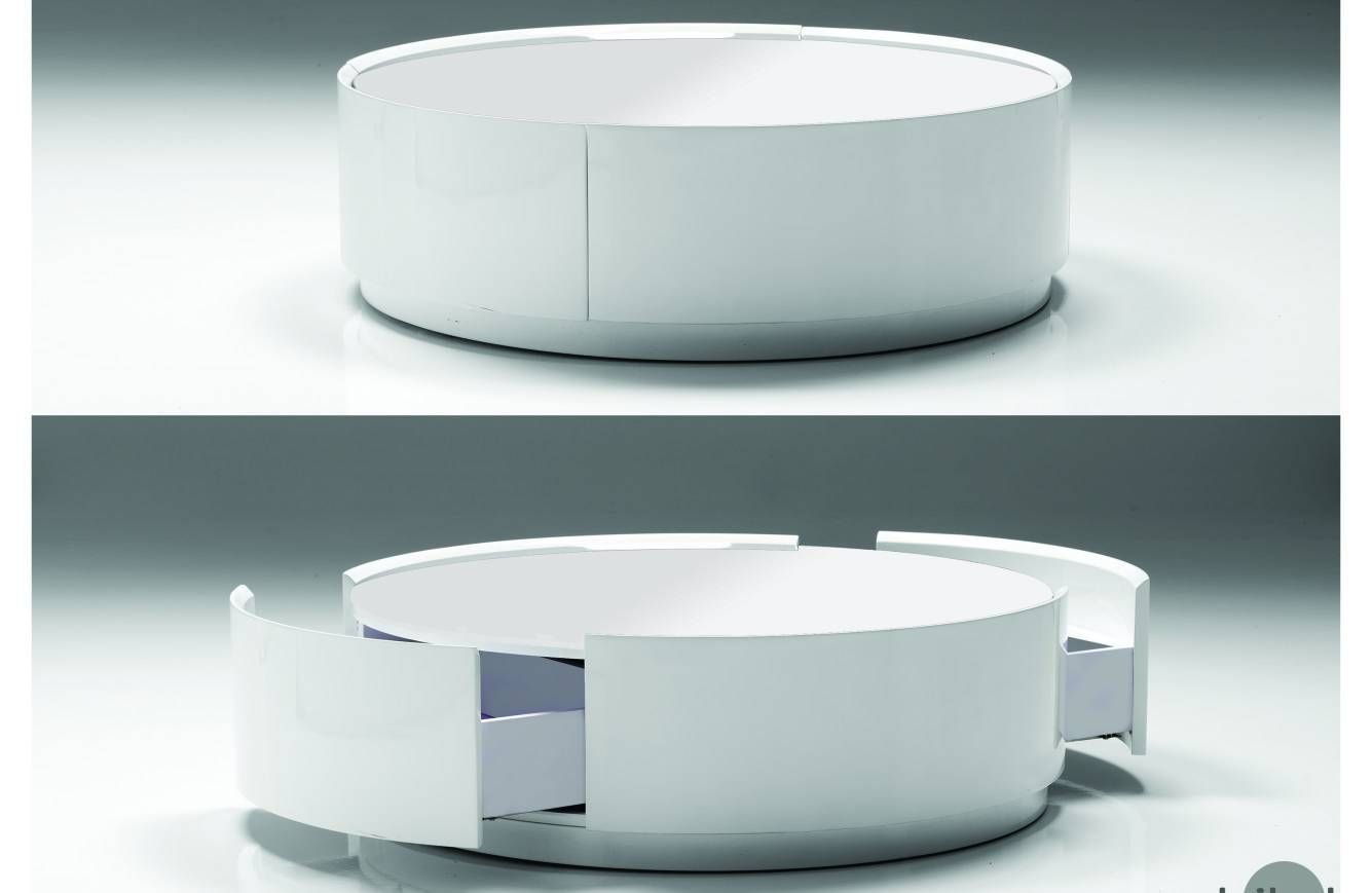 Coffee Tables : Round Coffee Table Decor Engaging Decor For A In Contemporary Round Coffee Tables (View 11 of 15)