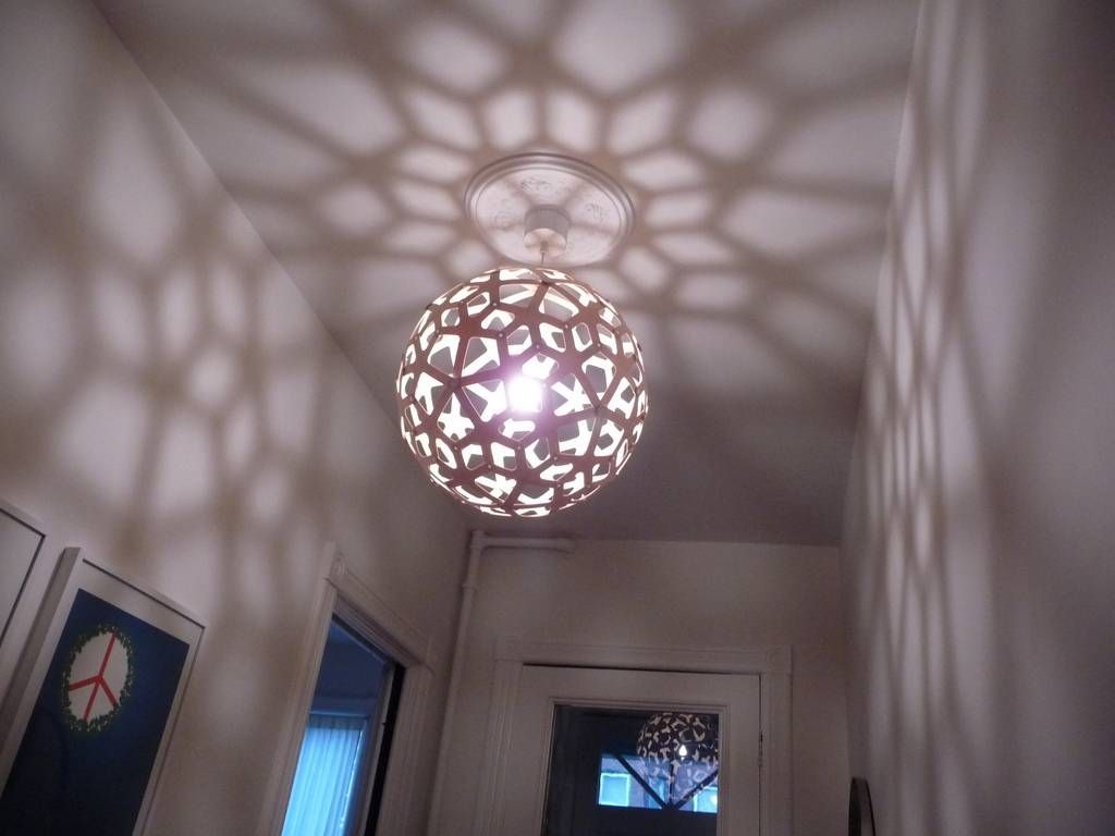 Coral Pendant In The Hallway (View 5 of 15)