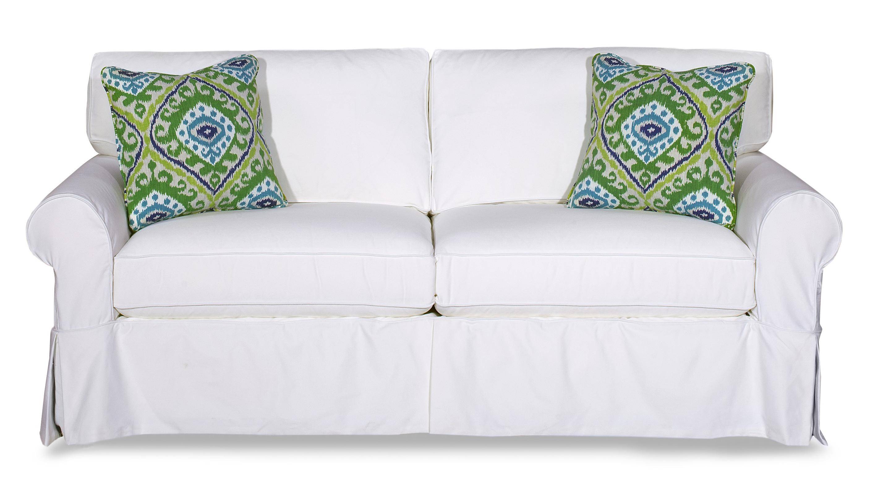 Featured Photo of 15 Inspirations Slipcover Style Sofas