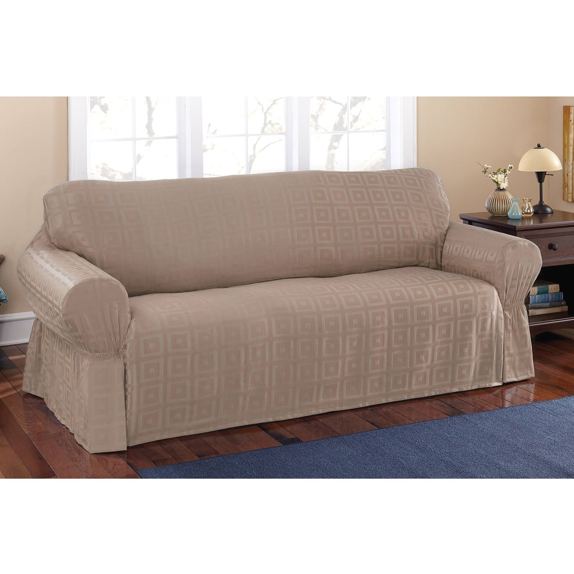 Couch Slipcovers Within Canvas Slipcover Sofas (View 15 of 15)