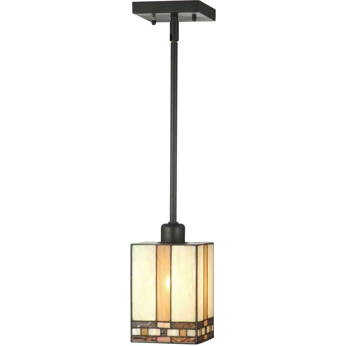 Dale Tiffany Mission Mini Pendant Lamp | Ceiling Lights | Home For Dale Tiffany Pendant Lights (View 2 of 15)