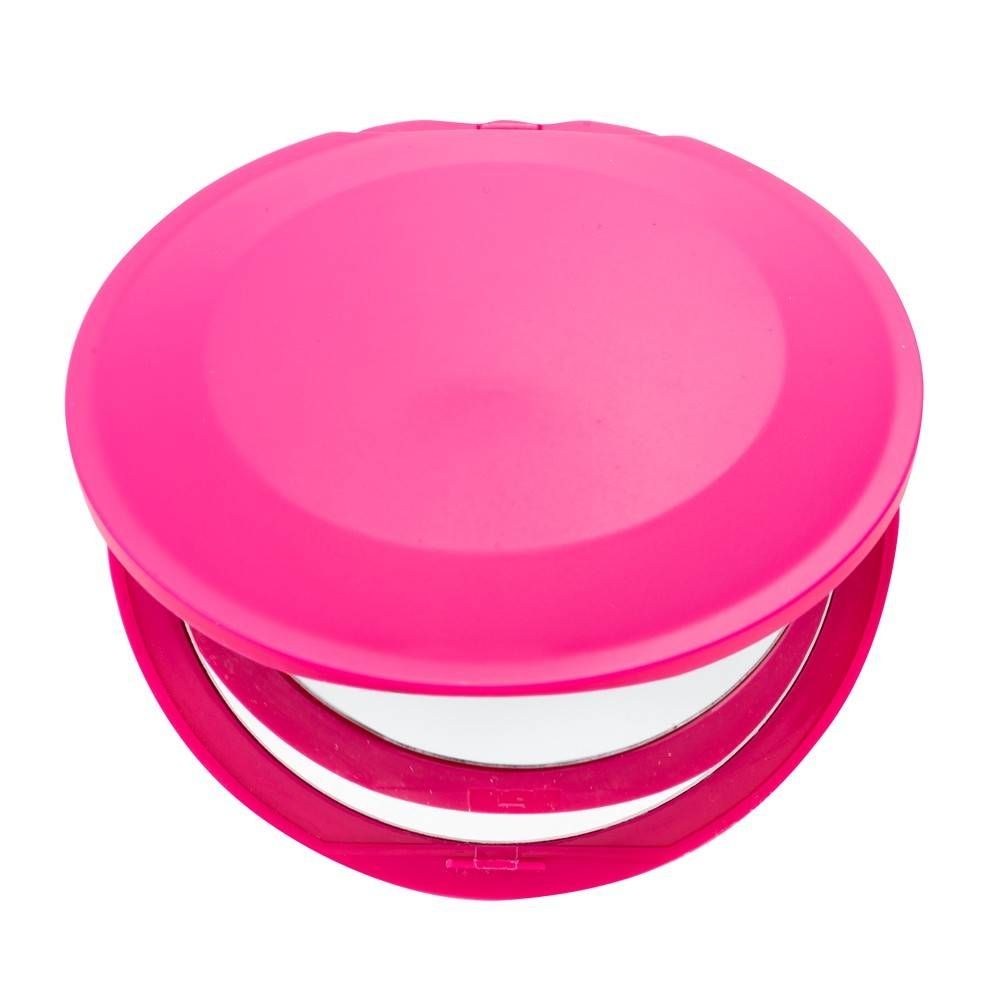 Danielle – Soft Touch Mirrors – Large Compact – Pink | Beauty In Large Pink Mirrors (Photo 13 of 15)