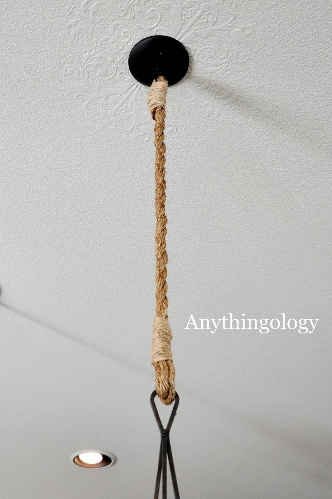 Decorating: Fabric Cord Covers | Chandelier Chain Cover | Hanging Intended For Cord Cover Pendant Lights (Photo 5 of 15)