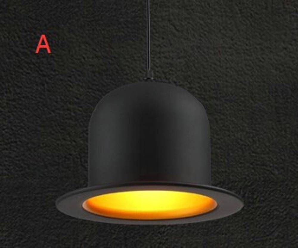 Design 110v 220v E27 Lamp Holder Jeeves & Wooster Top Hat Pendant Regarding Jeeves And Wooster Pendant Lights (Photo 12 of 15)
