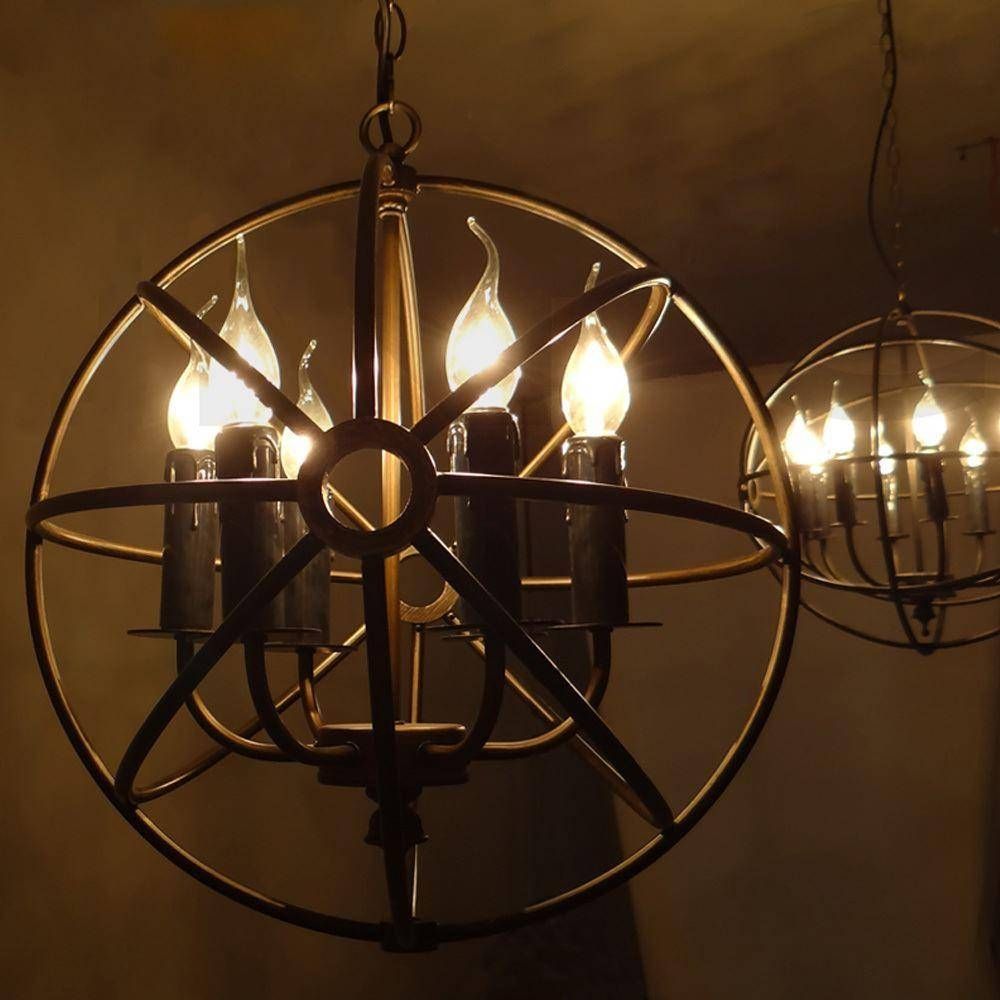 Discount American Country Rh Vintage Lighting Fixture Chain Candle For Rustic Glass Pendant Lights (Photo 15 of 15)