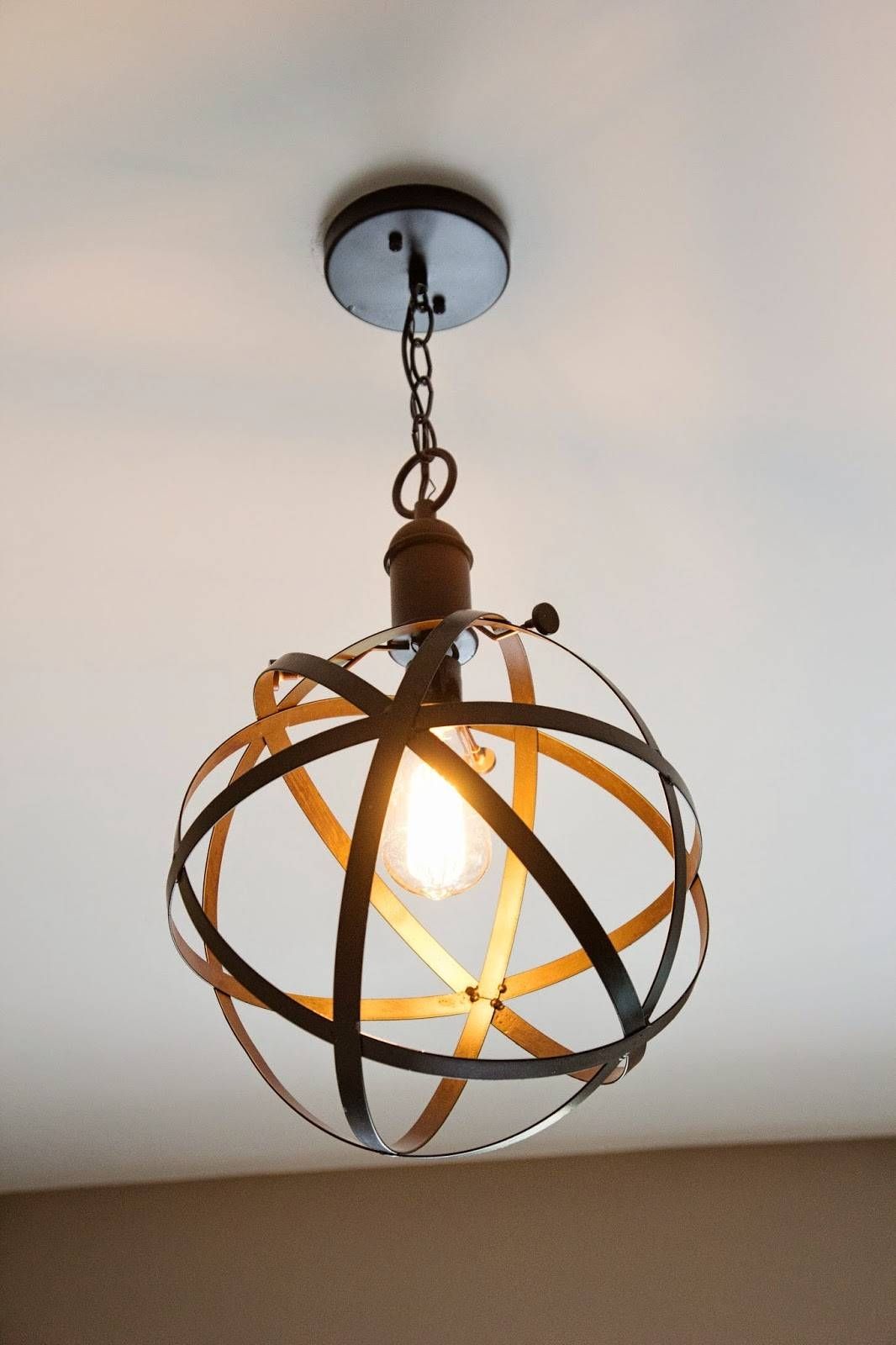 Diy Industrial Rustic Pendant Light – Bless'er House Intended For Rustic Light Pendants (View 3 of 15)