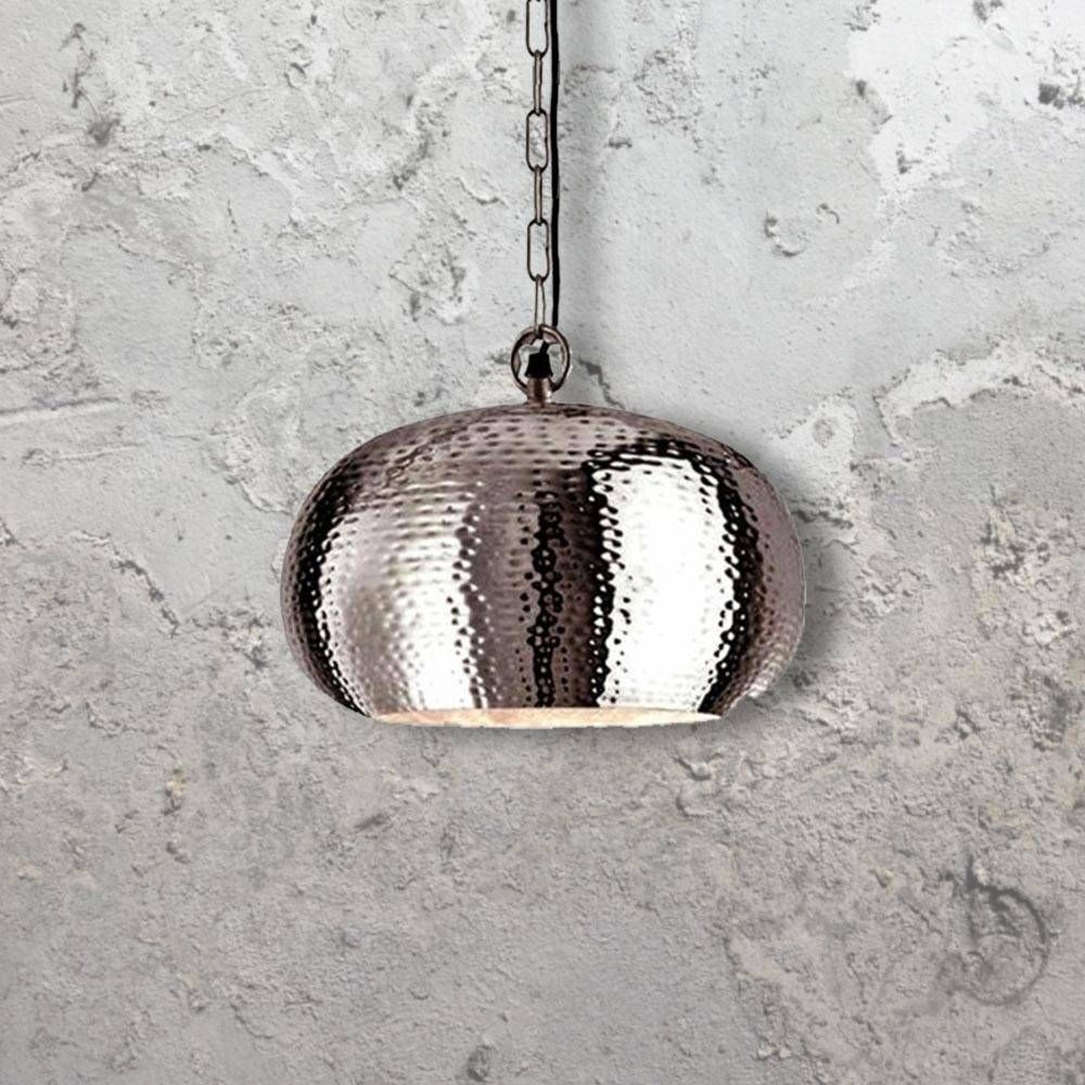 E2 Contract Lighting | Product | Hammered Metal Pendant Light Cl With Hammered Metal Pendants (Photo 12 of 15)