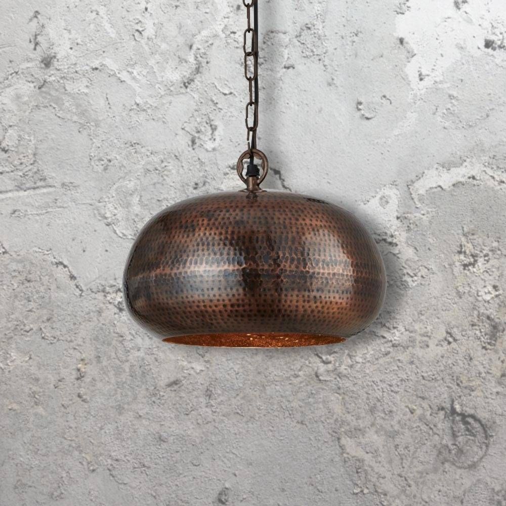 E2 Contract Lighting | Product | Hammered Metal Pendant Light Cl Within Hammered Metal Pendants (Photo 10 of 15)