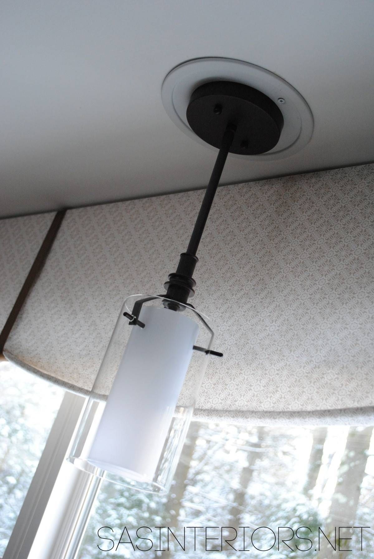 Easily Change A Recessed Light To A Decorative Hanging Fixture For Recessed Lights To Pendant (View 6 of 15)