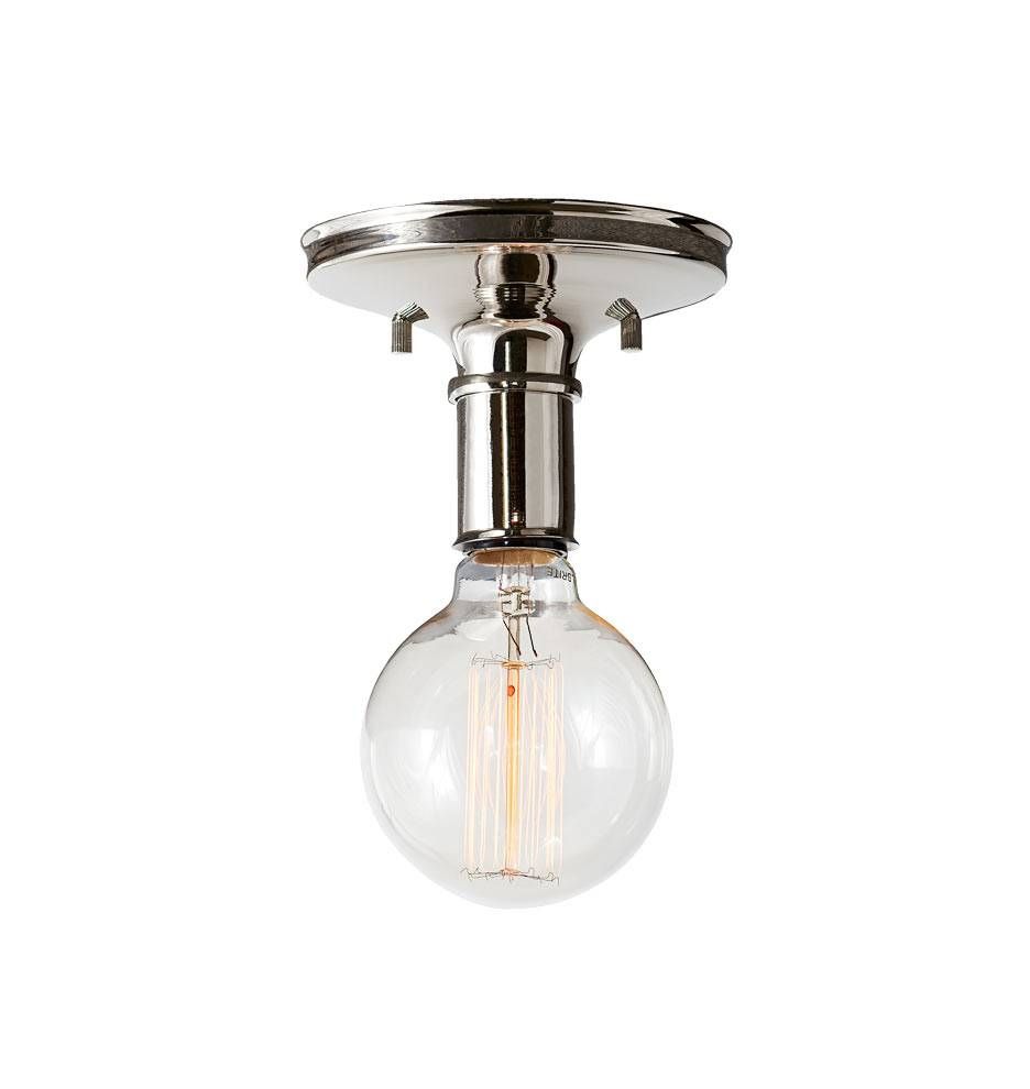 Eastmoreland Bare Bulb Semi Flush | Rejuvenation Throughout Bare Bulb Lights Fixtures (View 3 of 15)