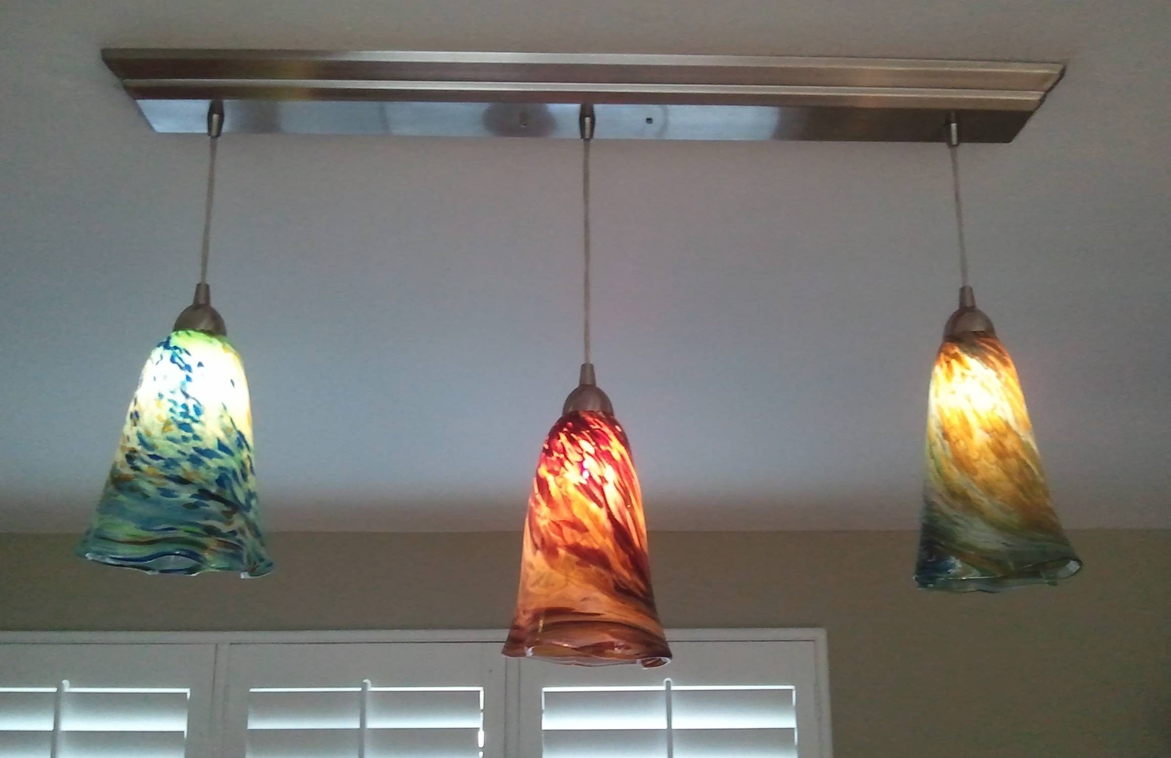 kitchen pendant light replacement glass