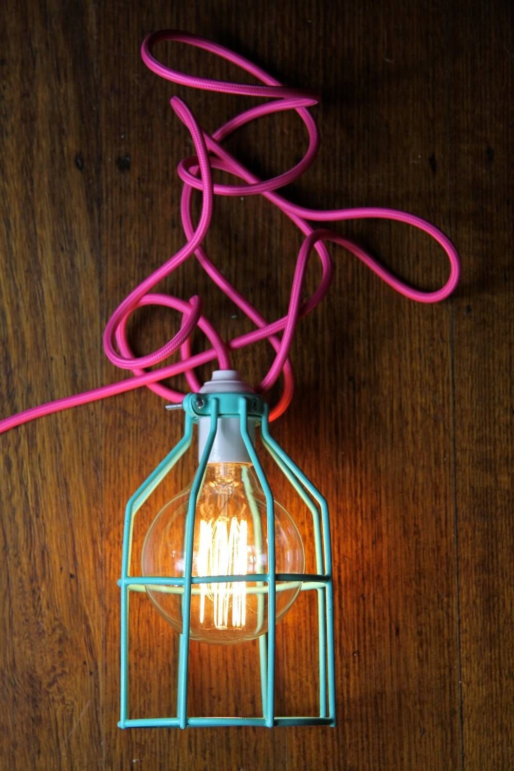 Empirical Style || Vintage. Interiors. Design. Pertaining To Coloured Cord Pendant Lights (Photo 7 of 15)