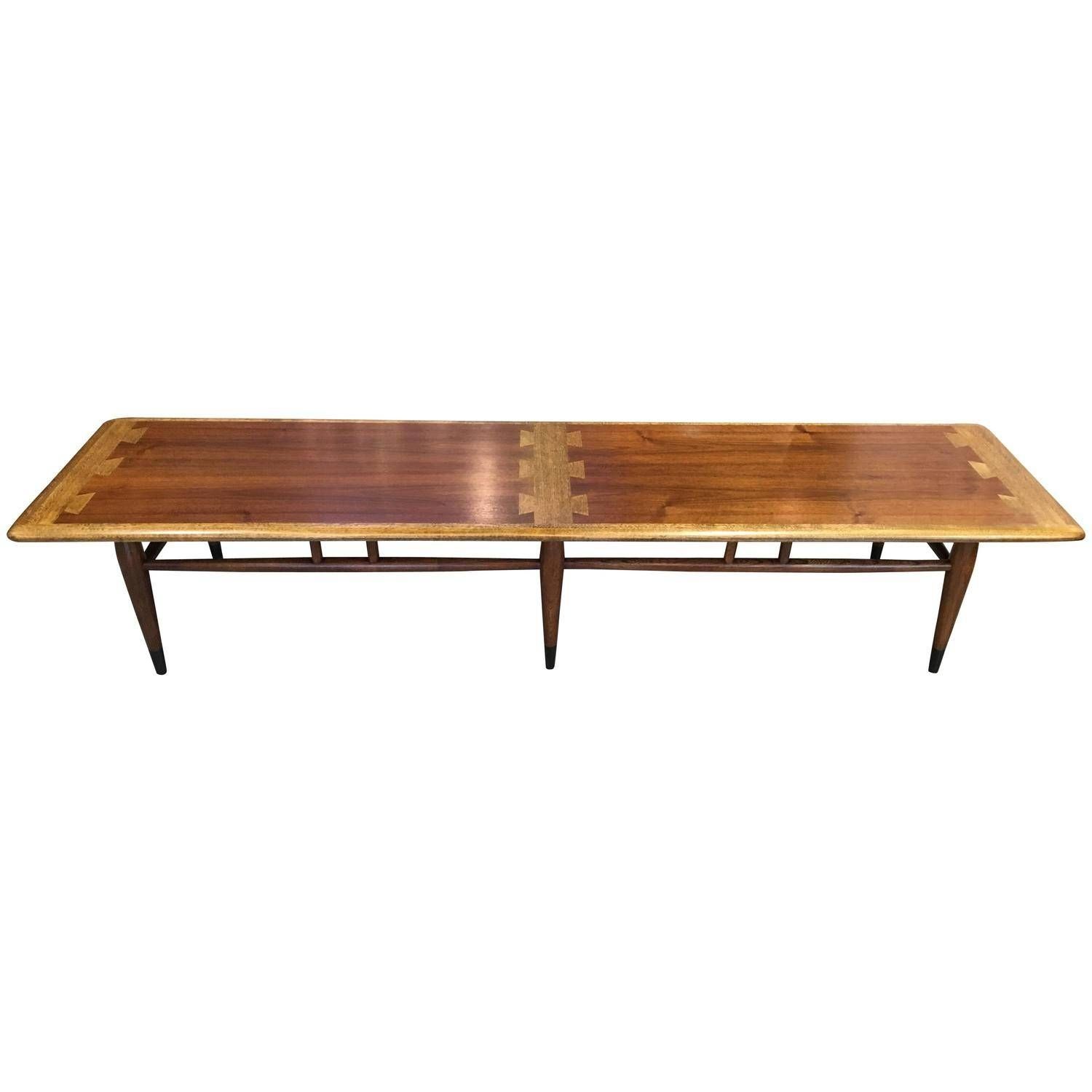 Extra Long Lane Dovetail Coffee Table For Sale At 1stdibs Inside Extra Long Coffee Tables (View 12 of 15)
