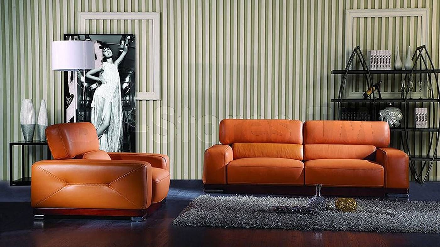 Extraordinary Orange Living Room Set Design – Orange Living Room Regarding Burnt Orange Living Room Sofas (View 11 of 15)