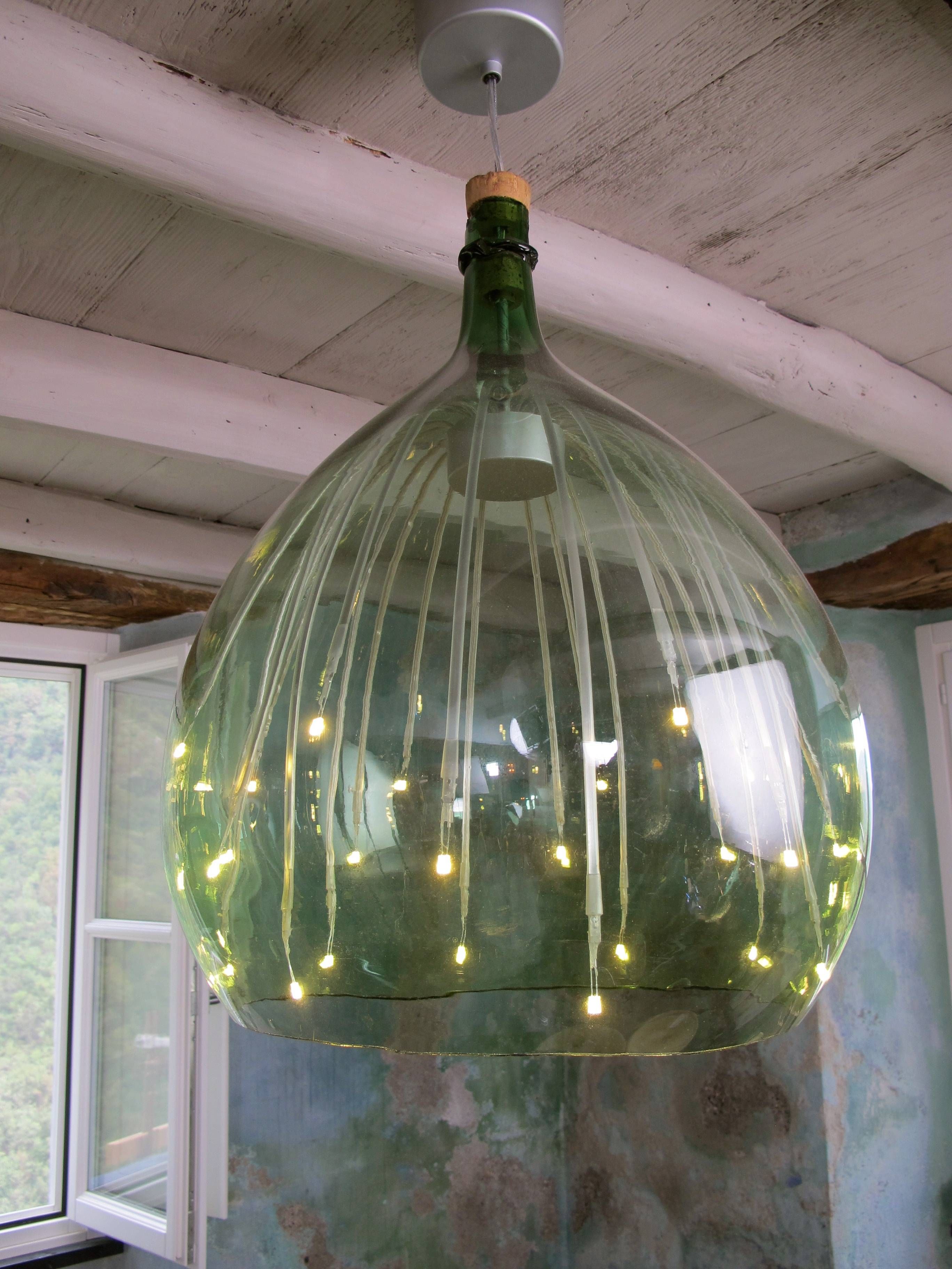Eye On Design | The Brian Boitano Project | How To | Dining Room Pertaining To Demijohn Pendant Lights (View 5 of 15)