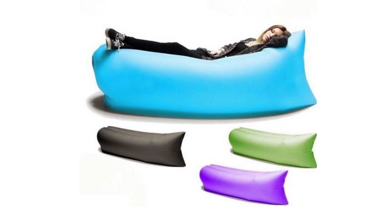 Fast Inflatable Lounger Air Sleep Camping Sofa Beach Sleeping Bag With Regard To Sleeping Bag Sofas (Photo 1 of 15)