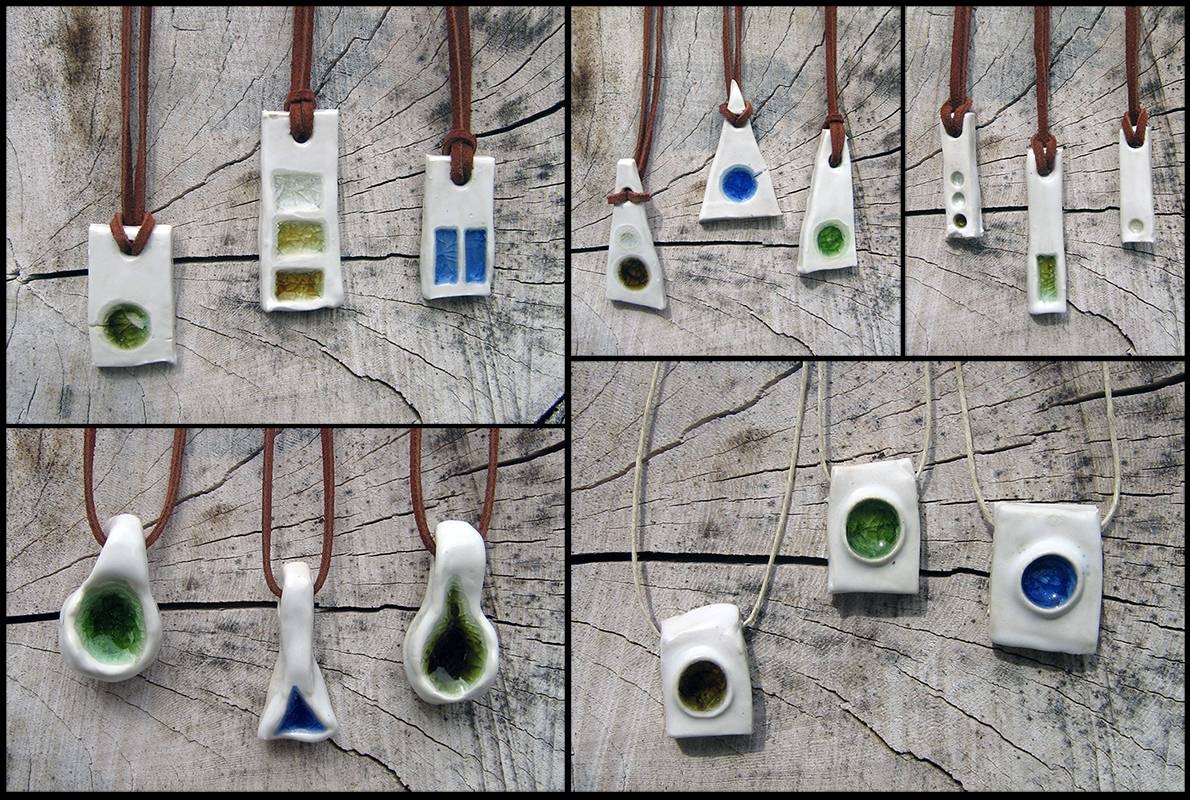 Featherwurm Graphics – The Art Of Pearl A. Hodges Within Recycled Glass Pendants (Photo 1 of 15)