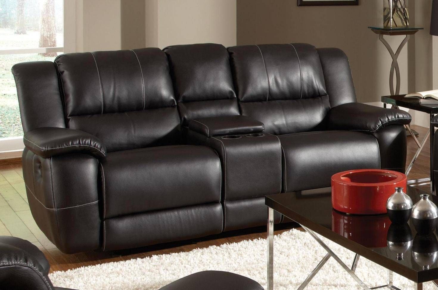 Furniture: Enjoy Your Time With Cozy Rocking Recliner Loveseat With Rv Recliner Sofas (View 10 of 15)