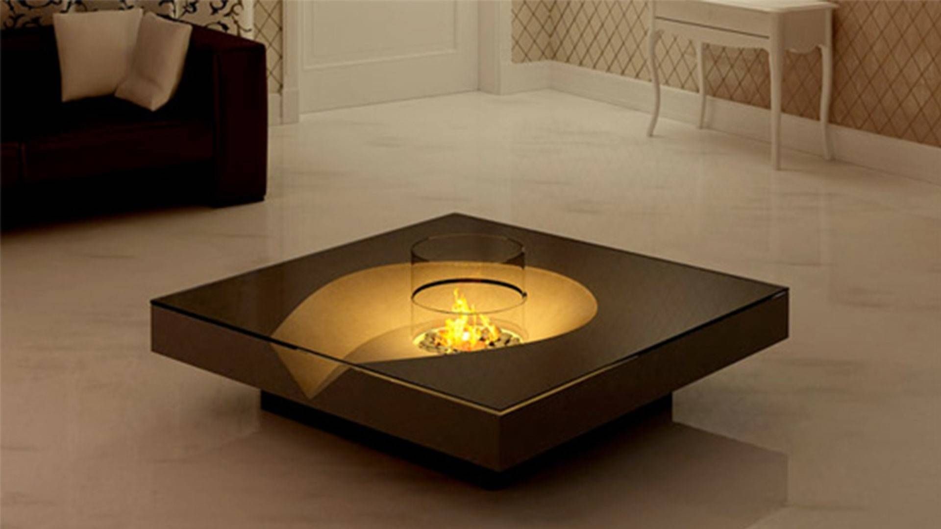 Furniture: Modern Contemporary Glass Round Coffee Tables With In Large Modern Coffee Tables (View 1 of 15)