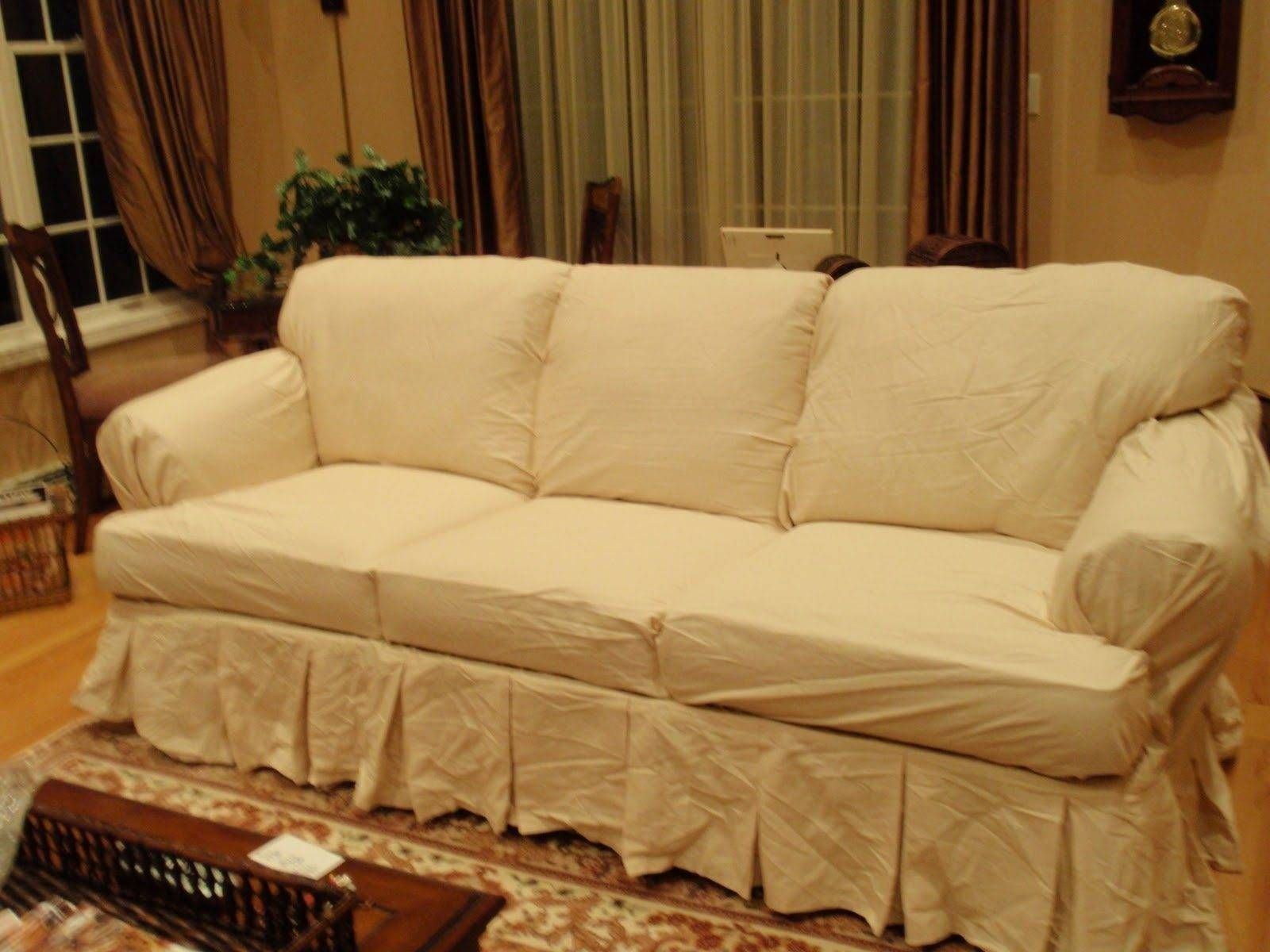 Furniture: Slipcovers For Sofa | Slip Covers For Sofas Within Camelback Sofa Slipcovers (View 12 of 15)