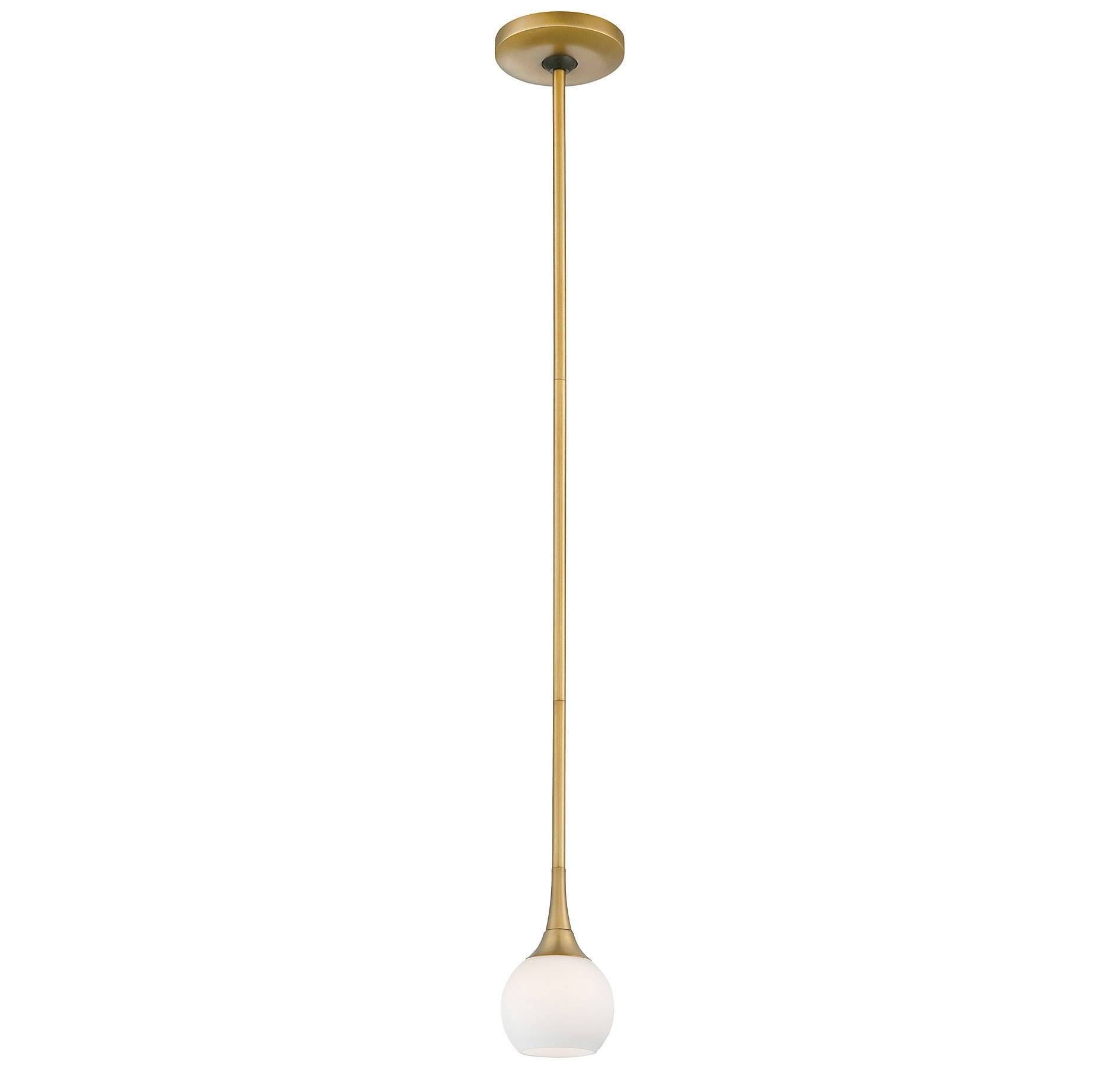 George Kovacs P1801 248 Pontil 1 Light Mini Pendant In Honey Gold With George Kovacs Pendants (View 7 of 15)