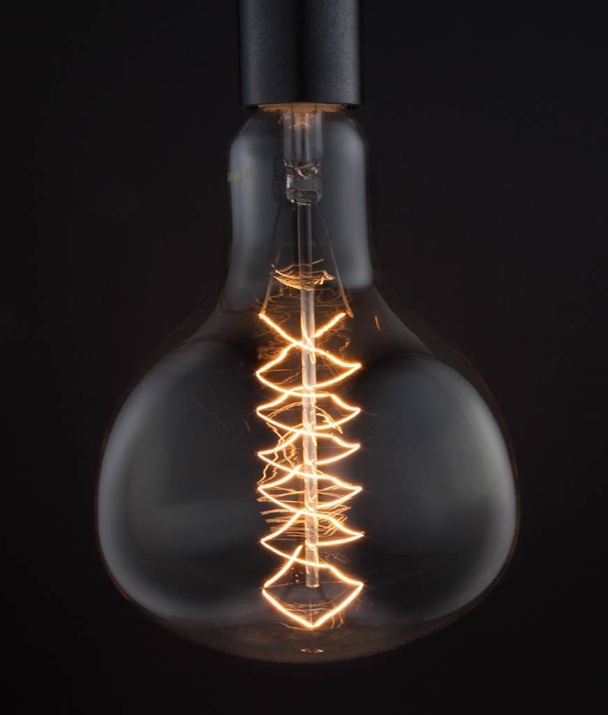 Giant Beaker Spiral Filament Vintage Light Bulb E27 Regarding Giant Lights Bulb Pendants (Photo 15 of 15)