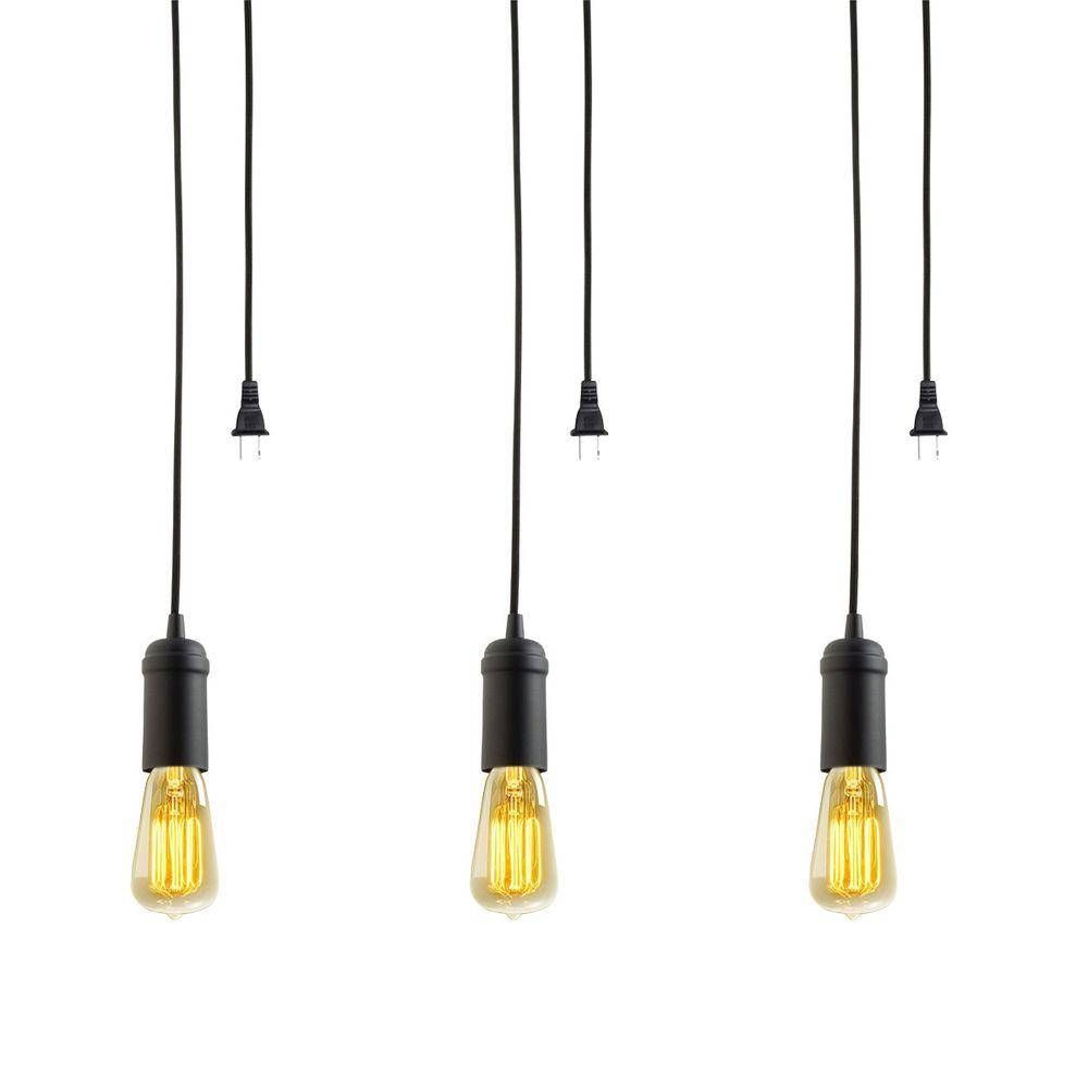 Featured Photo of 2024 Latest Plug-in Hanging Pendant Lights