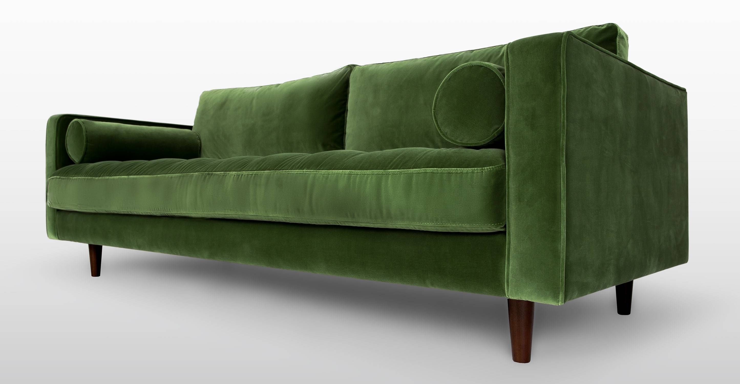 Green Sofas – Home Ideas, Design And Inspiration – Homemagaz Pertaining To Green Sofas (View 6 of 15)