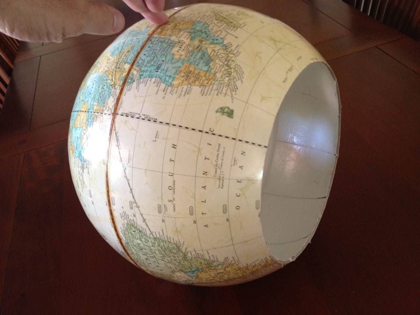 Featured Photo of 15 Ideas of World Globe Pendant Lights