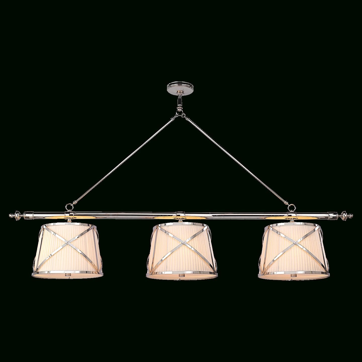 Grosvenor Linear Triple Pendant – View All – Ceiling | Circa Lighting In Grosvenor Lights Pendants (Photo 11 of 15)
