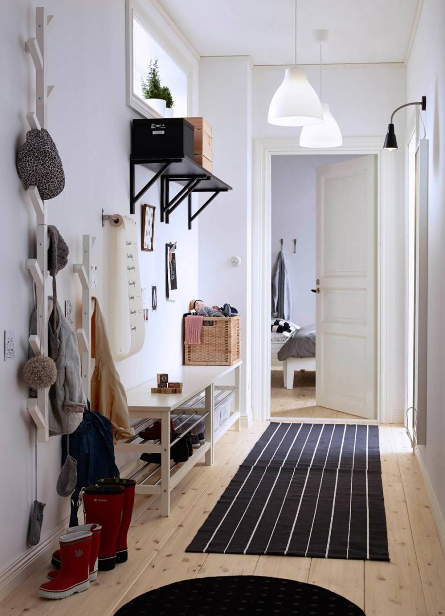 Hallway Furniture: Ikea Hallway Furniture And White Pendant Light Within Entrance Hall Pendant Lights (View 7 of 15)