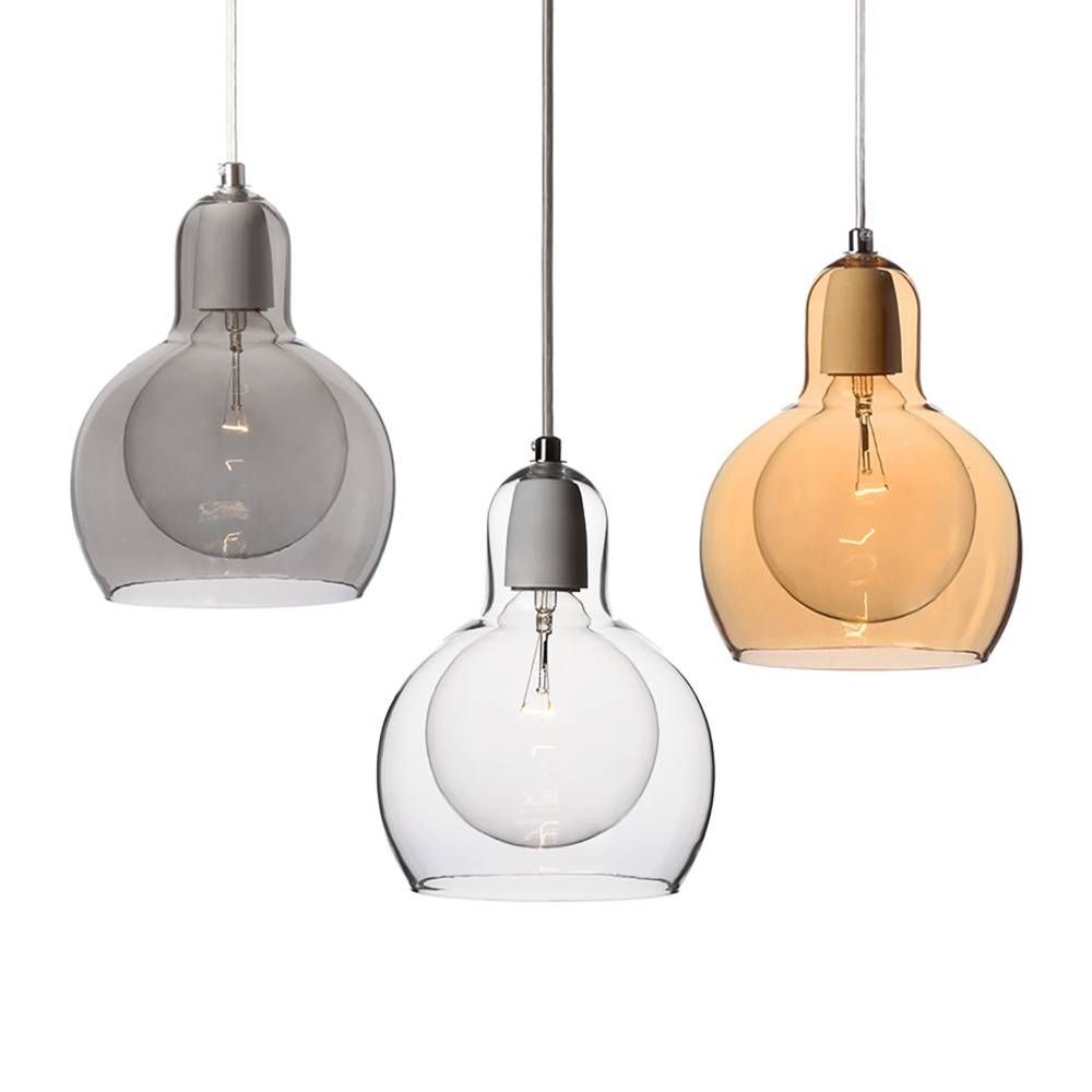 Hand Blown Glass Mini Pendant Lights – Baby Exit Inside Hand Blown Lights Fixtures (View 14 of 15)