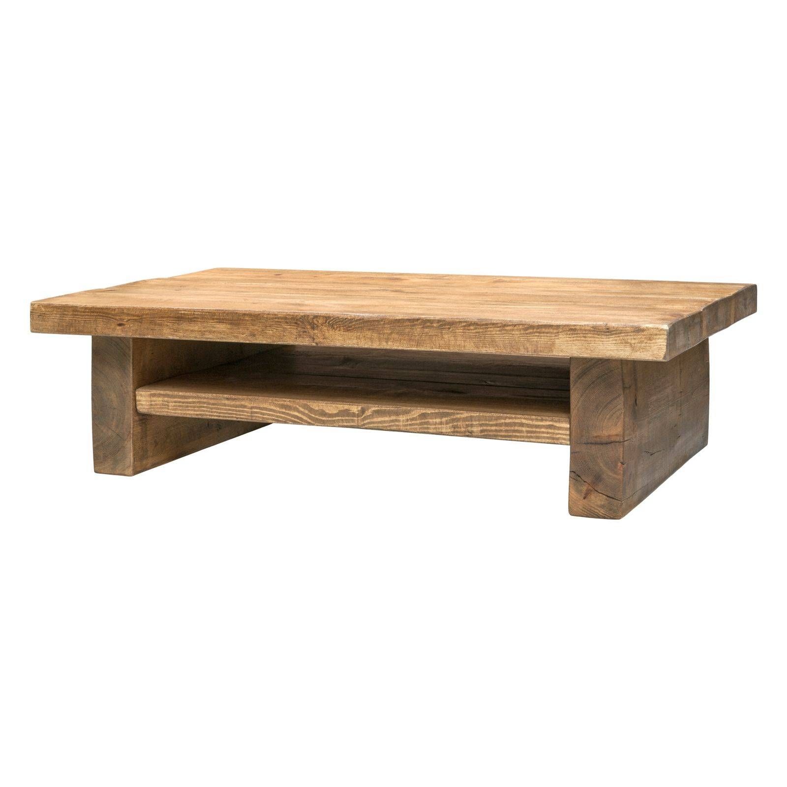 Handmade Rustic Furniture | Solid Wood Furniture From Fcf Uk With Low Oak Coffee Tables (Photo 14 of 15)