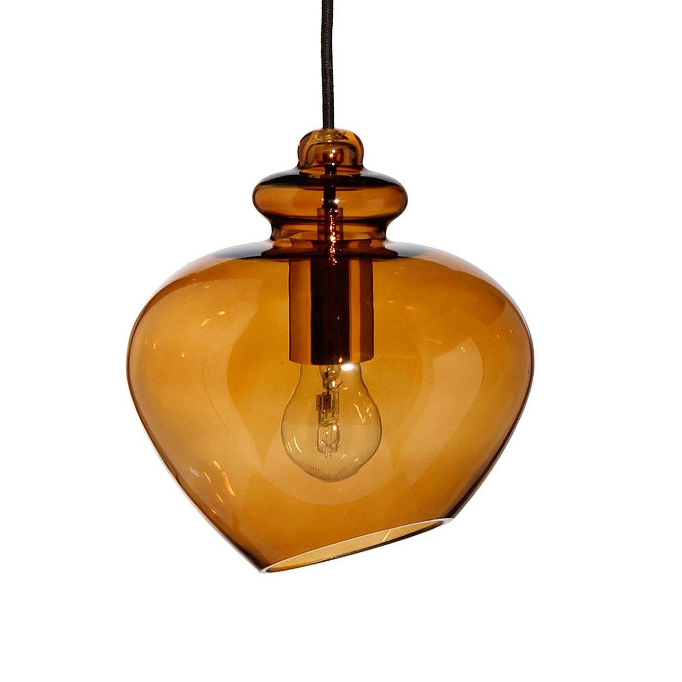 Heal's Grace Pendant Inside Brown Glass Pendant Lights (View 15 of 15)