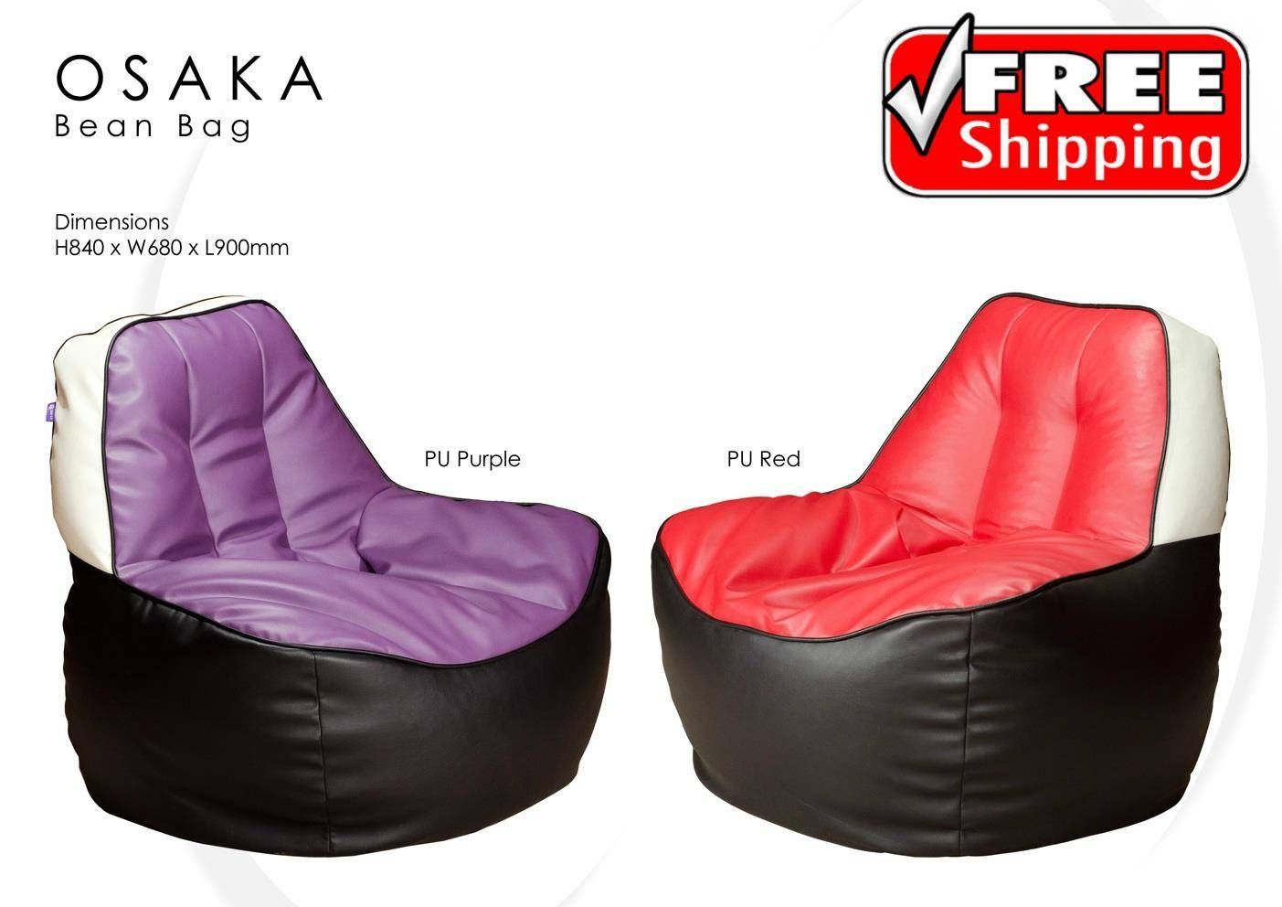 High Quality Osaka Bean Bag Sofa Cha (end 4/9/2018 12:15 Pm) Within Bean Bag Sofas And Chairs (View 6 of 15)