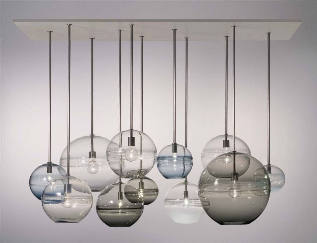 Home Decor + Home Lighting Blog » Blog Archive » Blown Glass Light In Blown Glass Ceiling Lights (Photo 7 of 15)