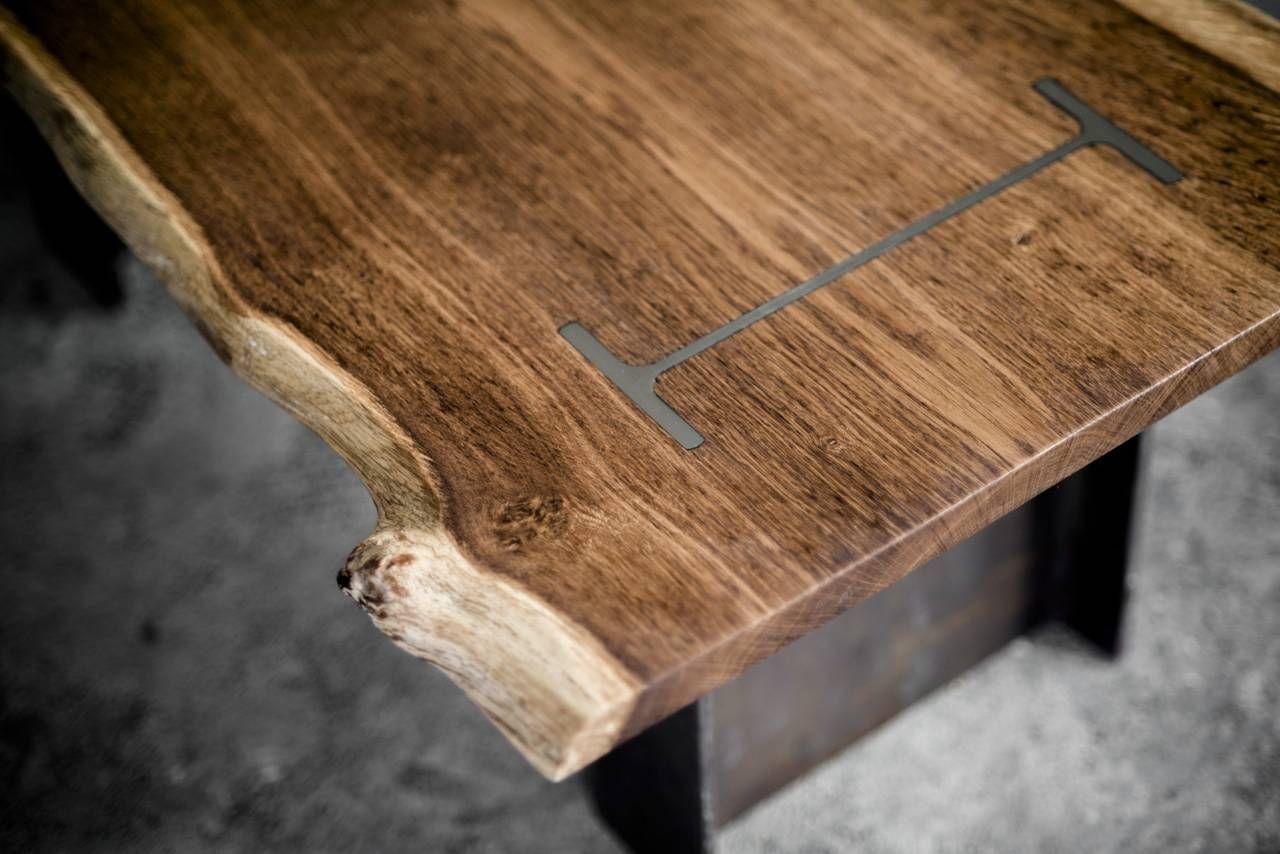 I Beam Coffee Table 1 – Bespoke, Handmade Furniture From English Oak Inside Oak Beam Coffee Tables (Photo 13 of 15)