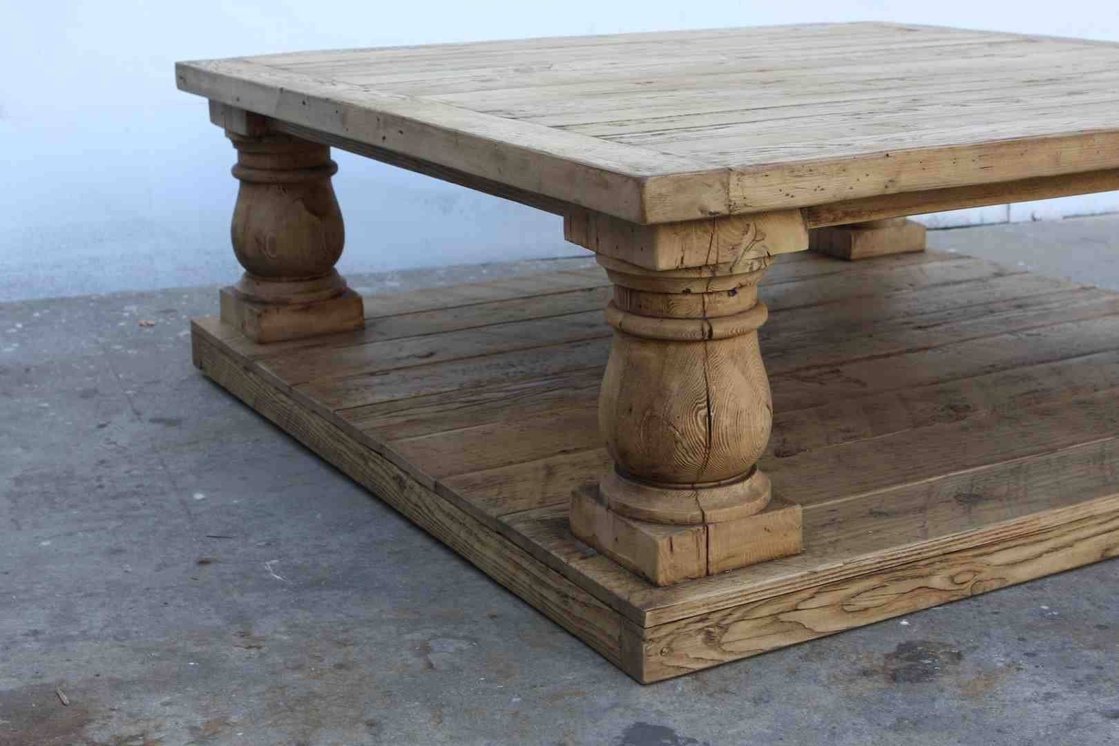 Important Facts That You Should Know About Salvaged Wood Coffee Pertaining To Very Large Coffee Tables (View 1 of 15)