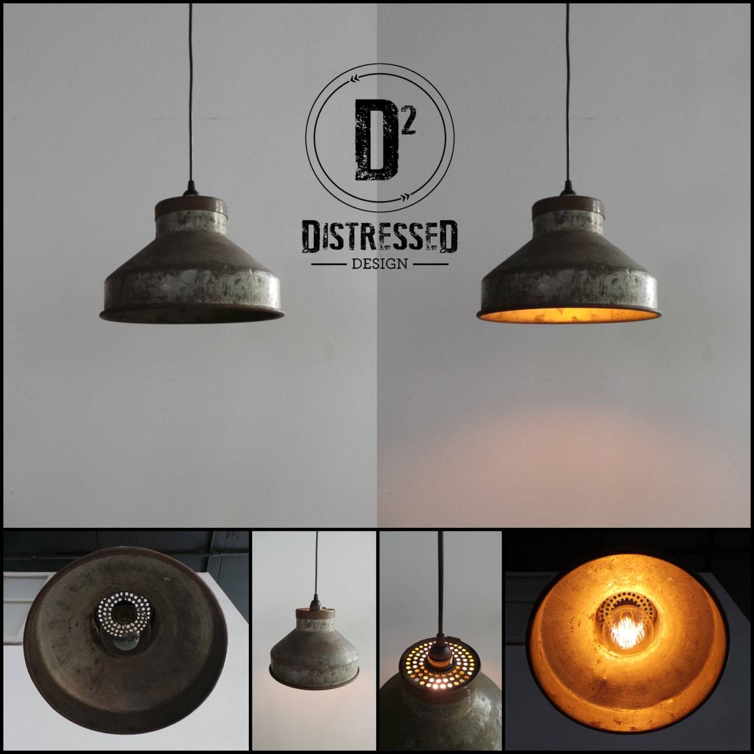 Industrial / Farmhouse Pendant Light Intended For Farmhouse Pendants (View 4 of 15)