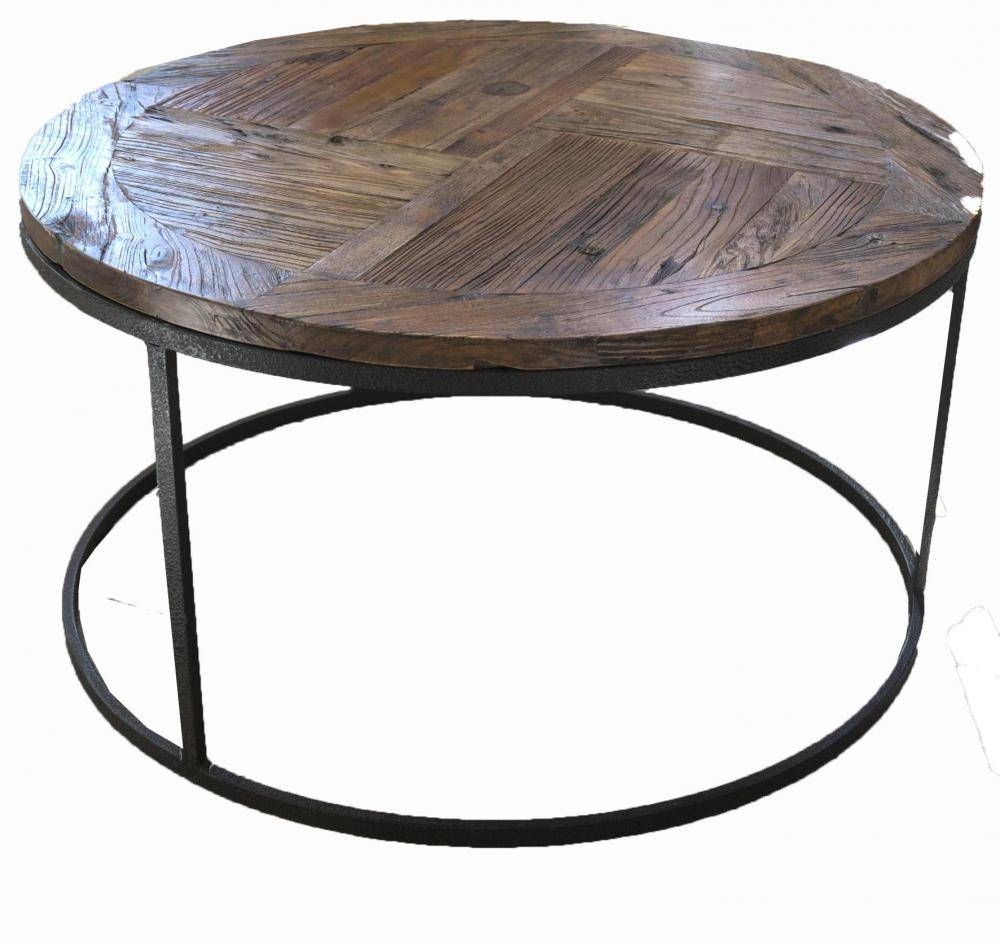 Featured Photo of 15 Collection of Industrial Round Coffee Tables