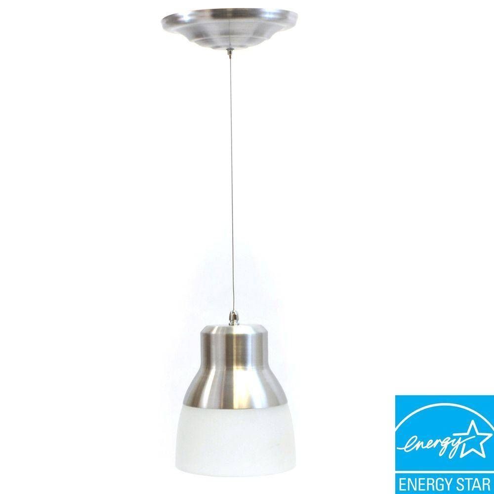 It's Exciting Lighting 24 Light Nickel 2.25 Watt Integrated Led For Battery Operated Pendant Lights Fixtures (Photo 3 of 15)