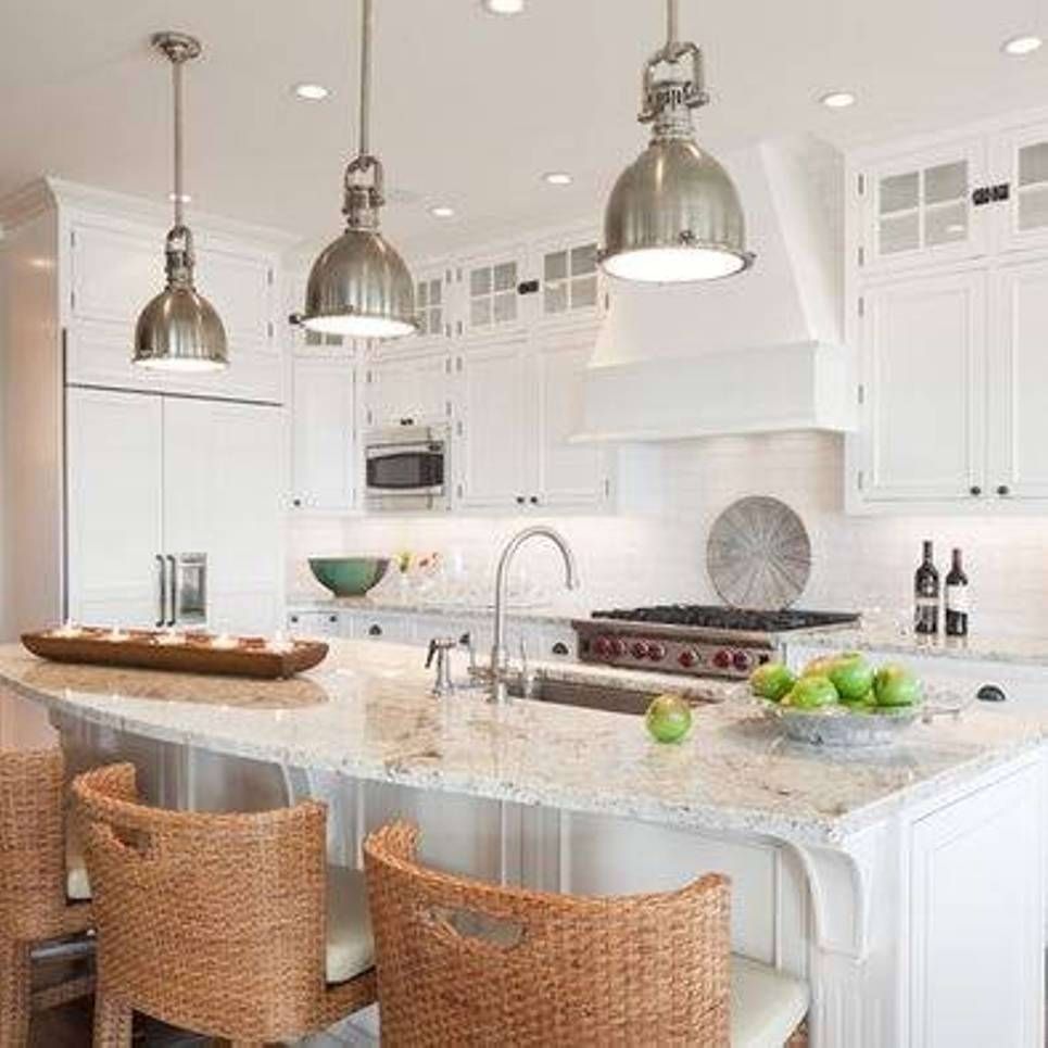 Kitchen : Best Cone Stainless Steel Pendant Lighting Kitchen With Regard To Stainless Steel Kitchen Lights (Photo 3 of 15)